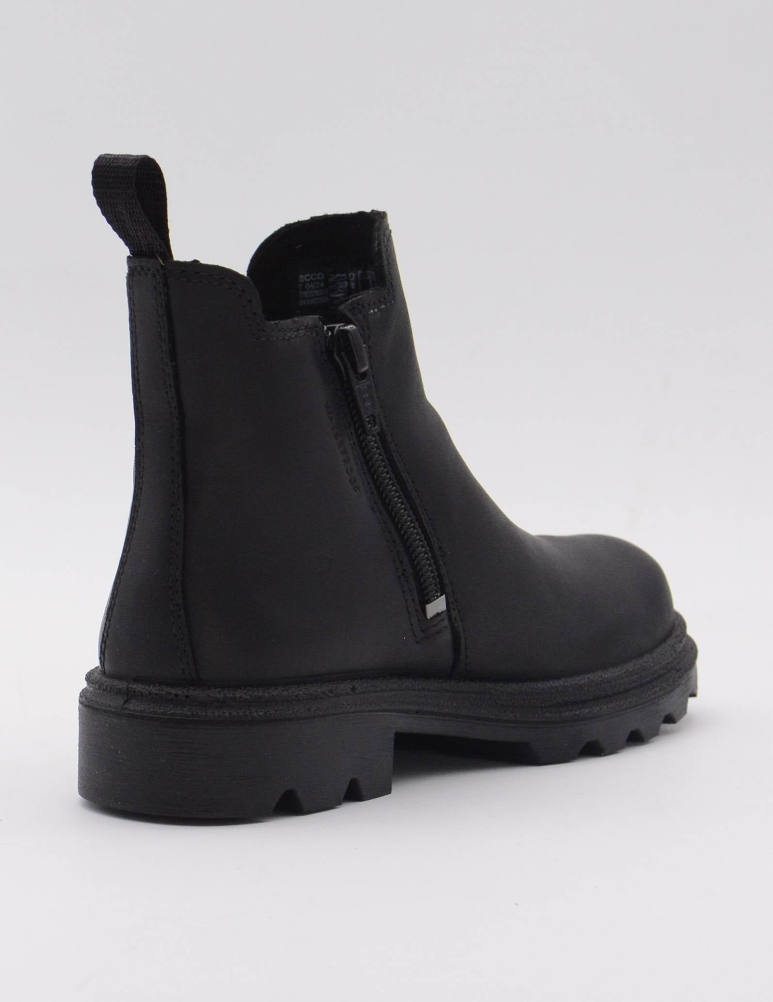 ECCO BOTIN  CHELSEA NEGRO PIEL