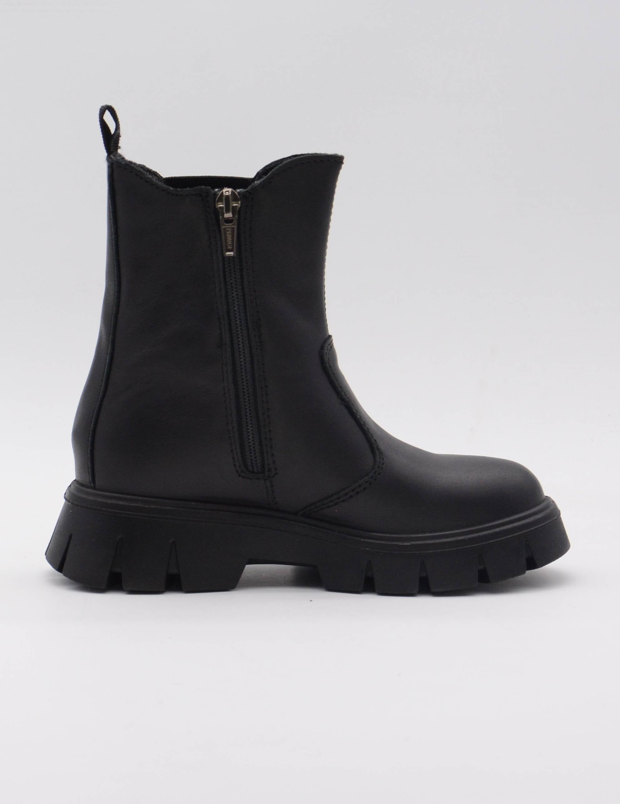 PRIMIGI BOTIN NEGRO PIEL GORETEX