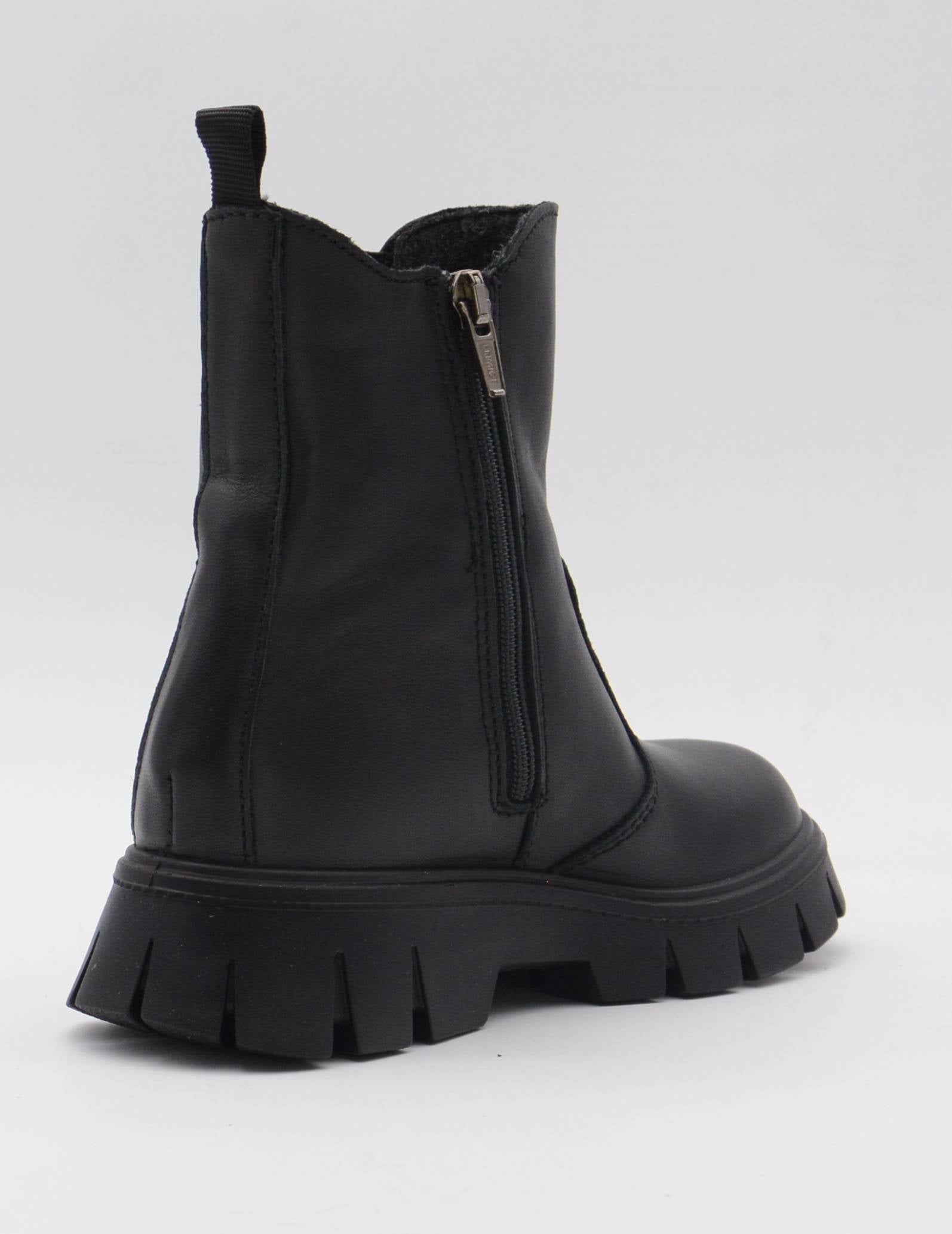 PRIMIGI BOTIN NEGRO PIEL GORETEX