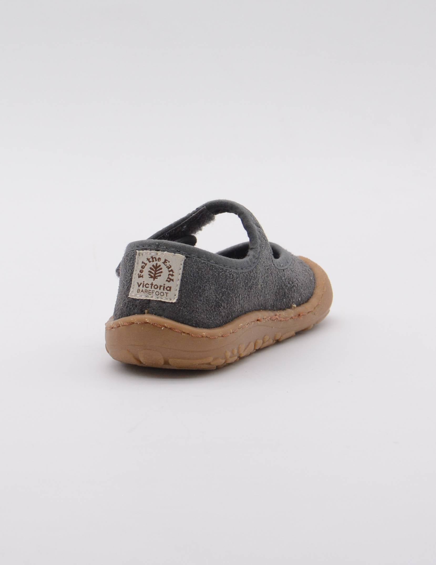 VICTORIA 70106 ANTRACITA MERCEDES VELCRO BAREFOOT