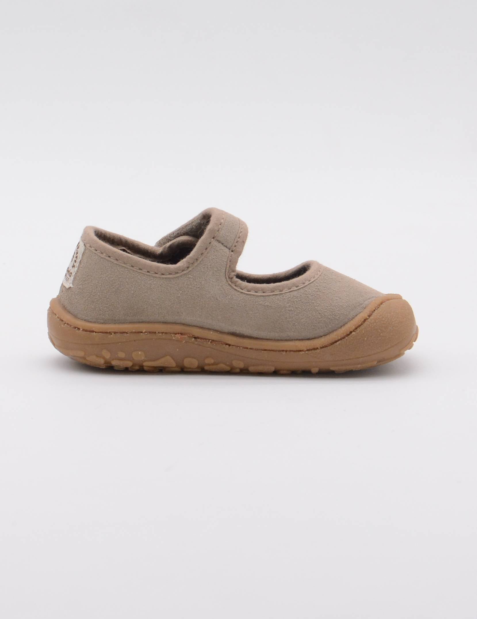 VICTORIA 70106 TAUPE MERCEDES VELCRO BAREFOOT