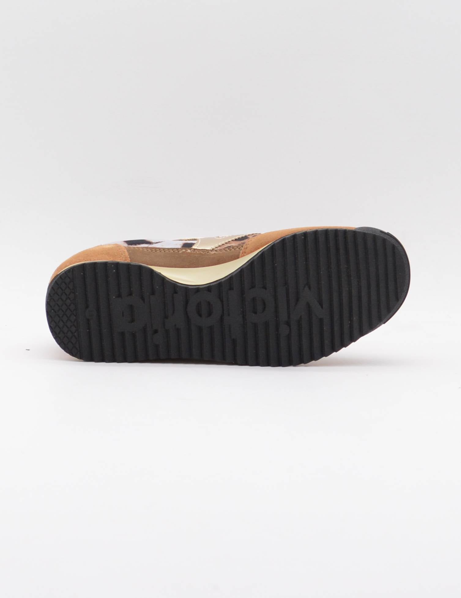 VICTORIA 1158103 SATURNO NYLON ANIMAL PRINT & SERRAJE CAMEL