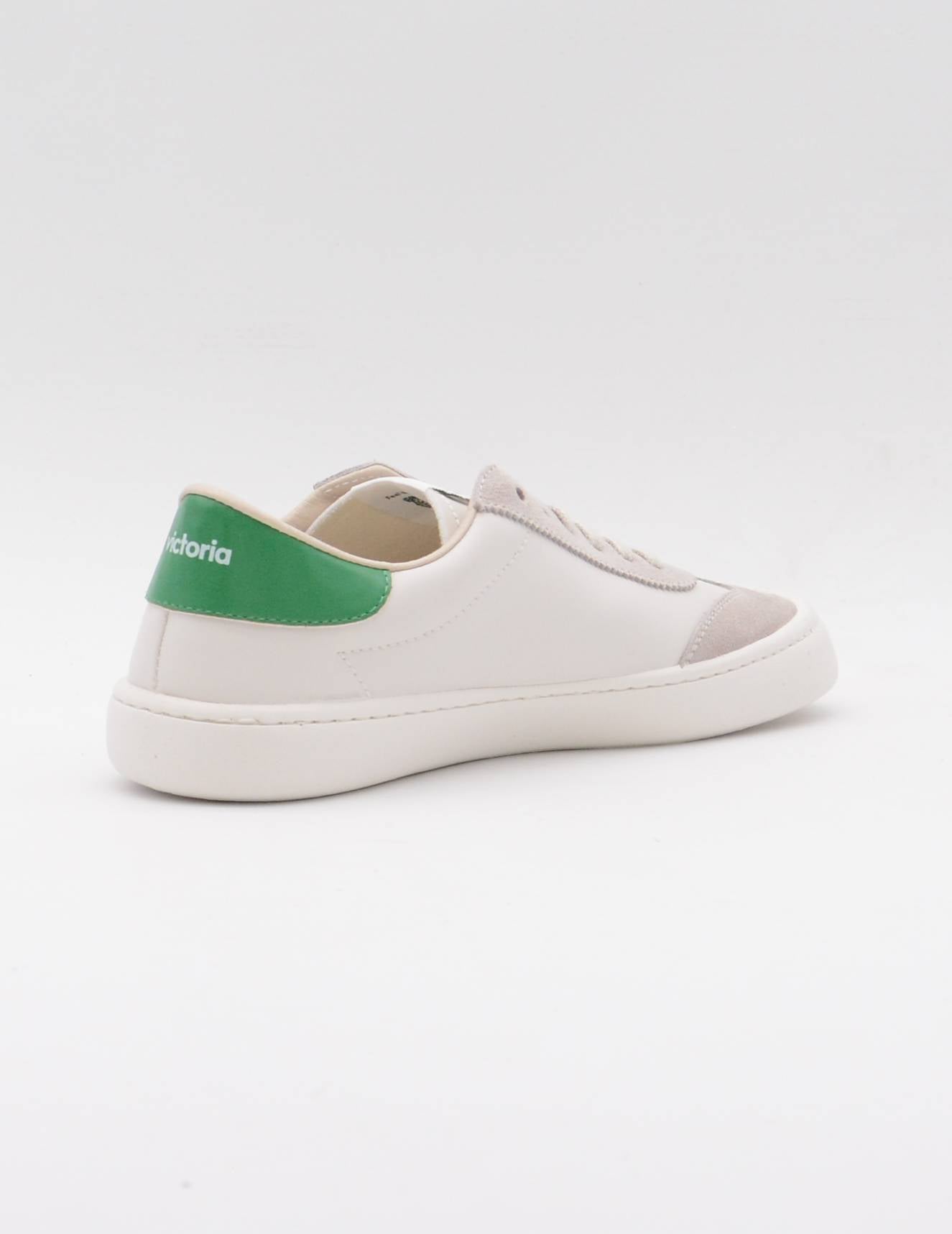 VICTORIA 1186100 DEPORTIVO OLMO BAREFOOT EFECTO PIEL & SERRAJE BLANCO/VERDE