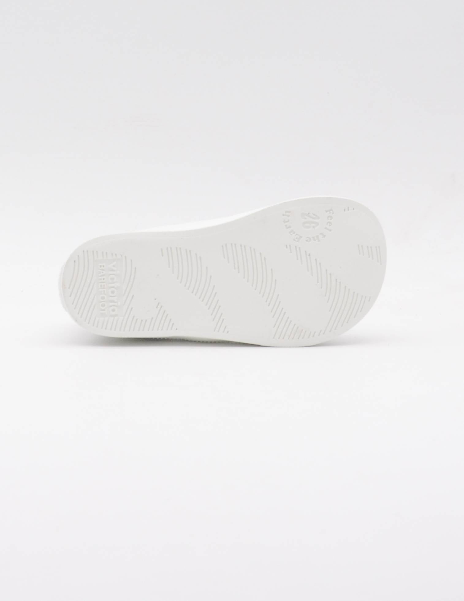 VICTORIA 1356100 OLIVER TIRAS BAREFOOT EFECTO PIEL MONOCROMO BLANCO