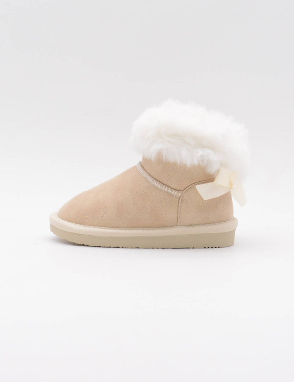 CONGUITOS 140125 BOTA AUSTRALIANA LAZO BEIGE