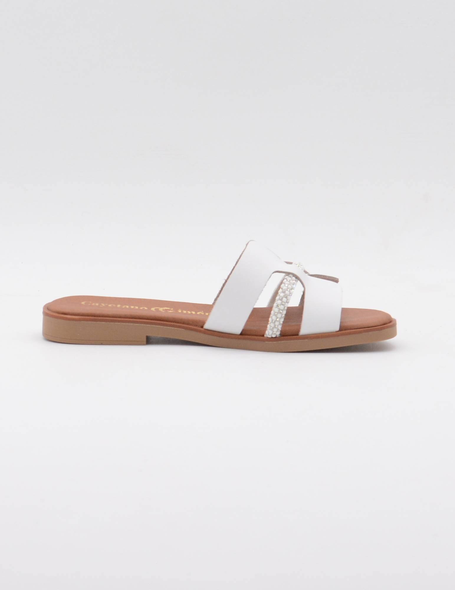 SANDALIA PLANA 14409 BLANCA