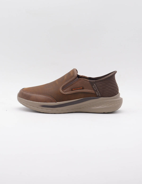 SKECHERS 205237 ZAPATO ELASTICOS MARRON