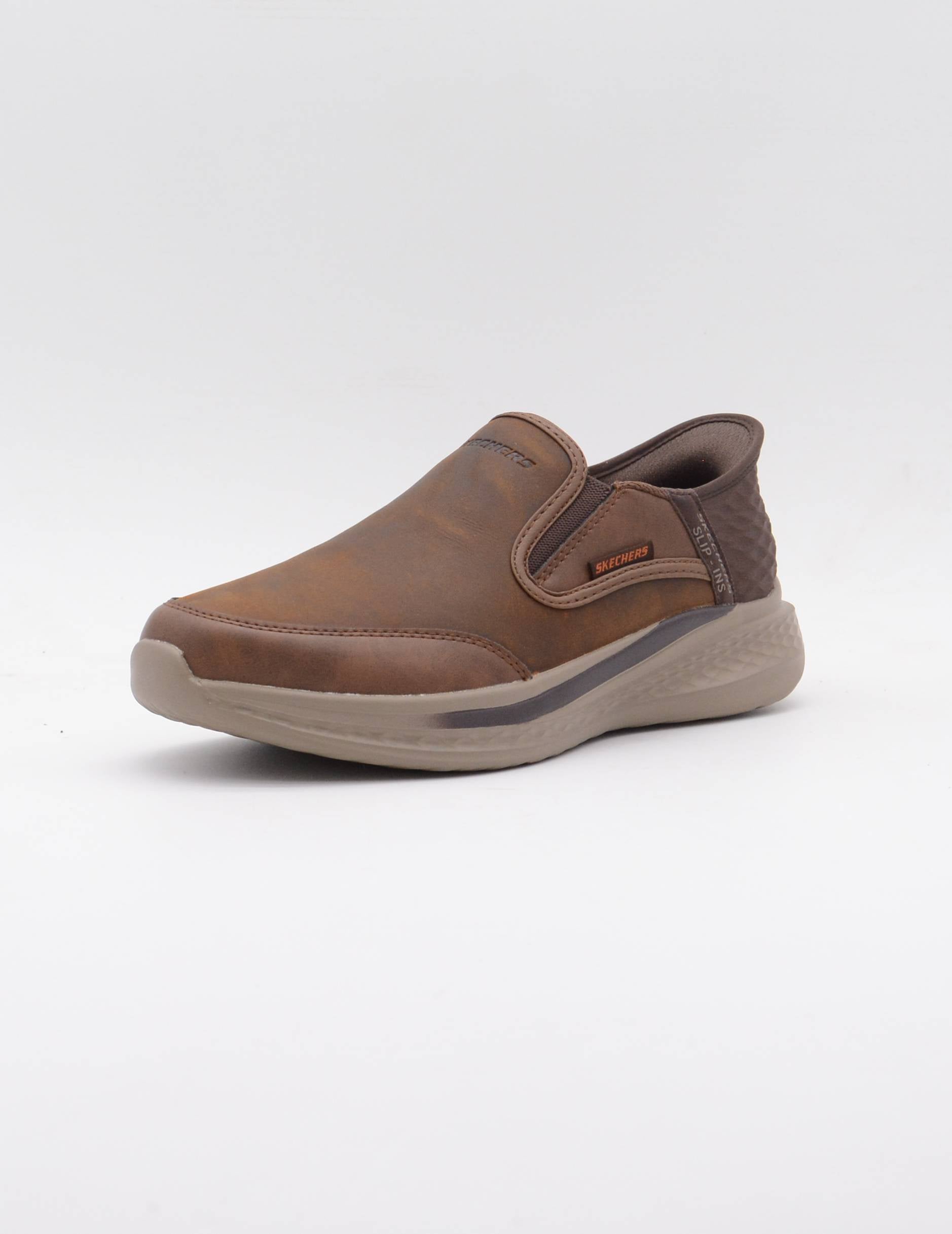 SKECHERS 205237 ZAPATO ELASTICOS MARRON