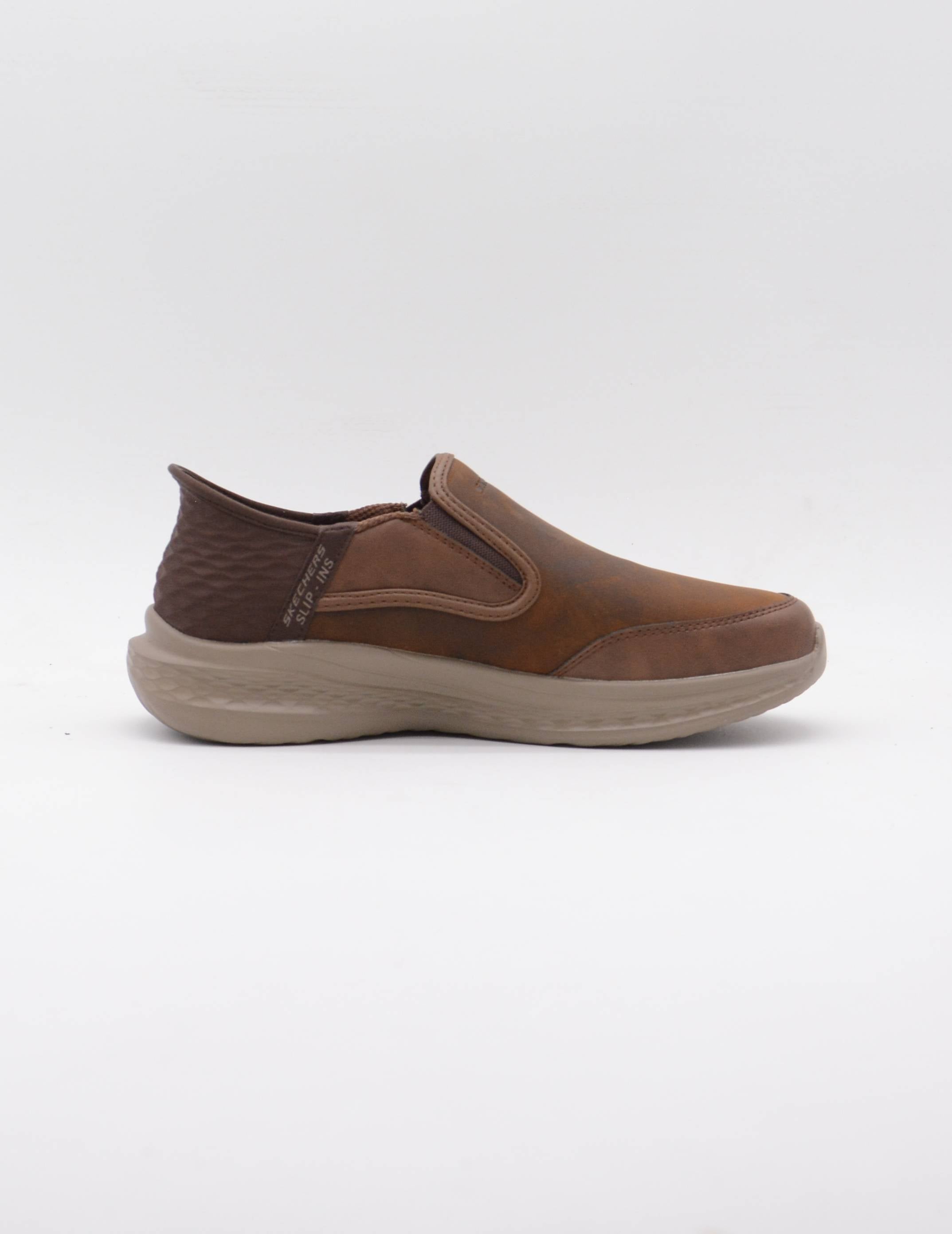 SKECHERS 205237 ZAPATO ELASTICOS MARRON
