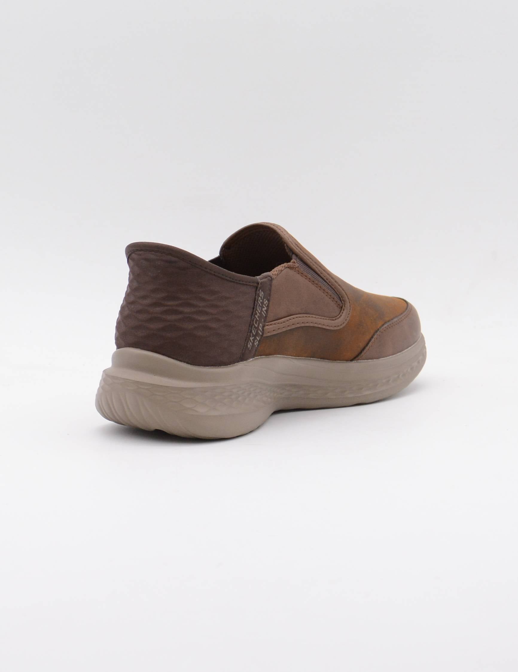 SKECHERS 205237 ZAPATO ELASTICOS MARRON