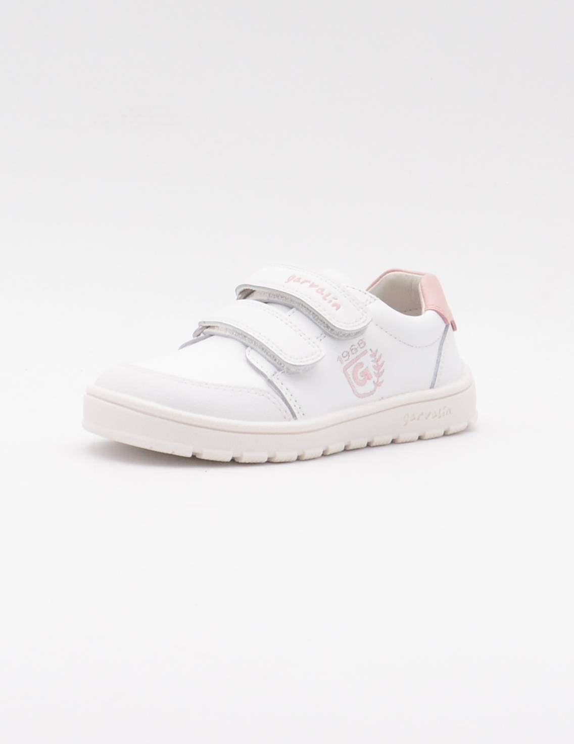 GARVALIN Zapatillas barefoot blanca y rosa 252510-B113