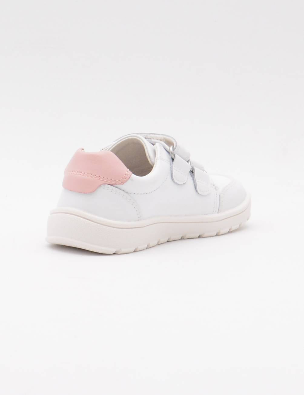 GARVALIN Zapatillas barefoot blanca y rosa 252510-B113