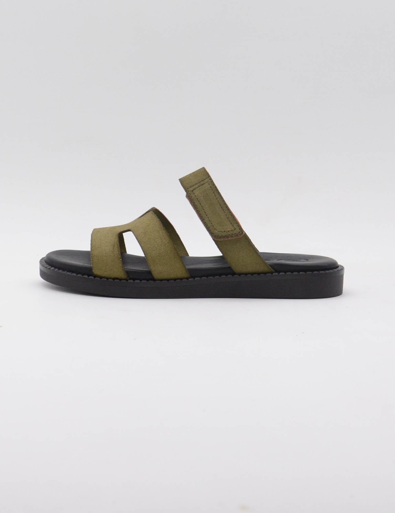 HEE 25390 SANDALIA PLANA VERDE