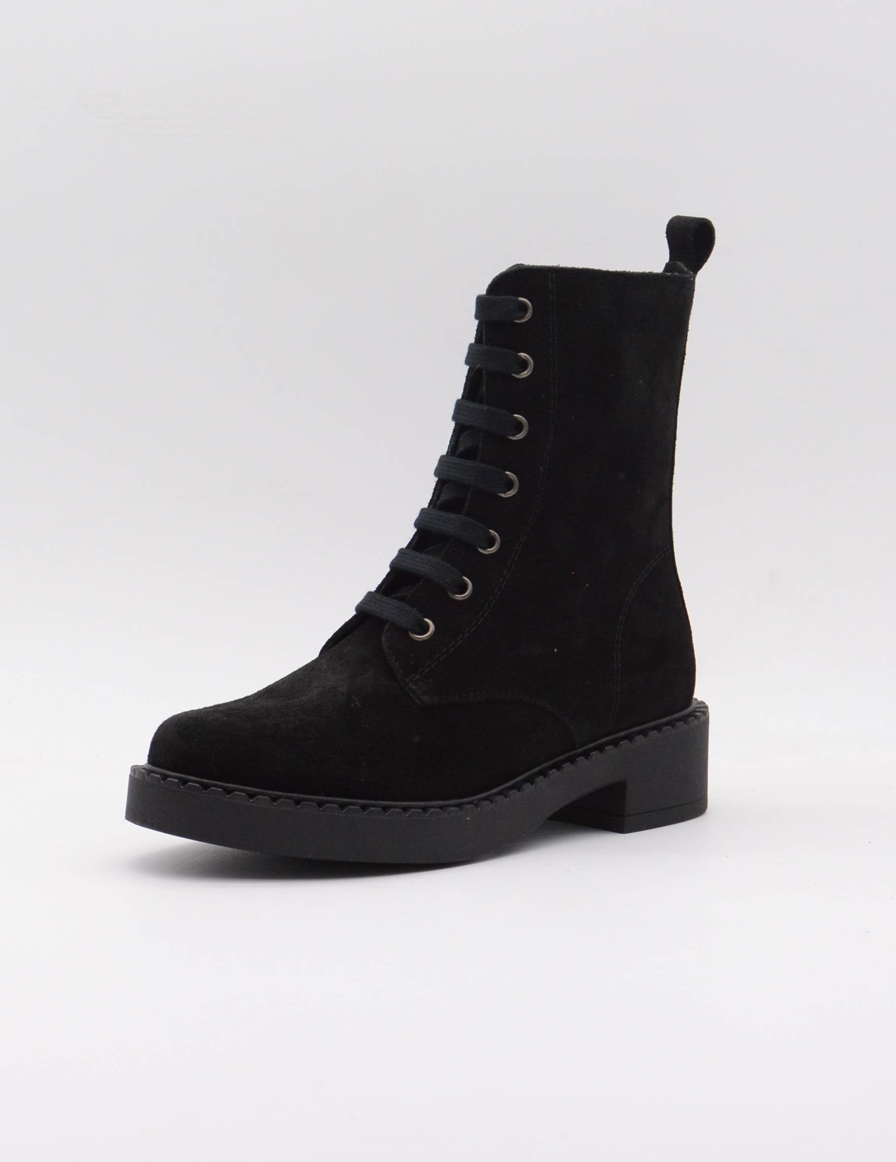 HEE 25752 BOTIN CORDON/CREMALLERA SERRAJE NEGRO