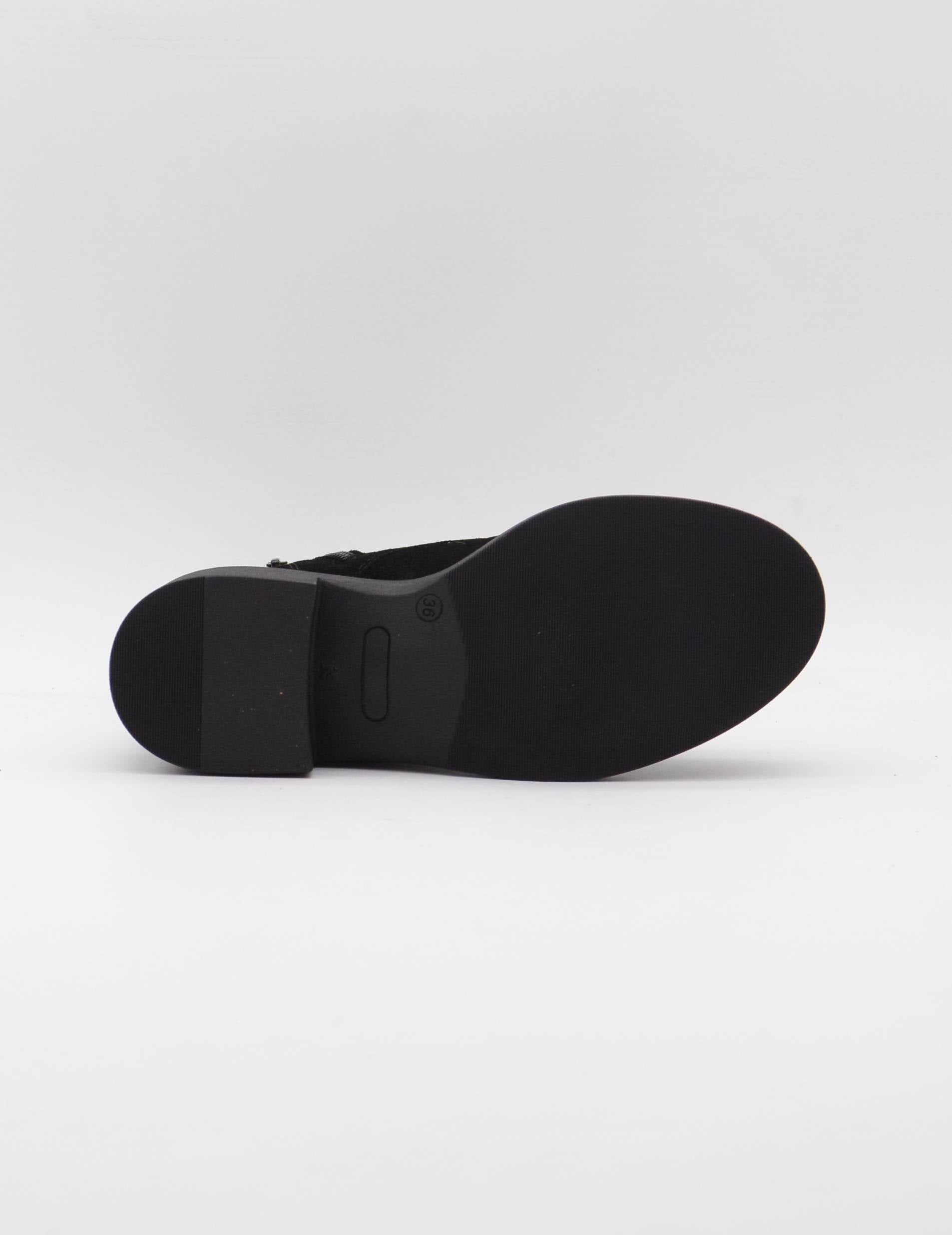 HEE 25752 BOTIN CORDON/CREMALLERA SERRAJE NEGRO