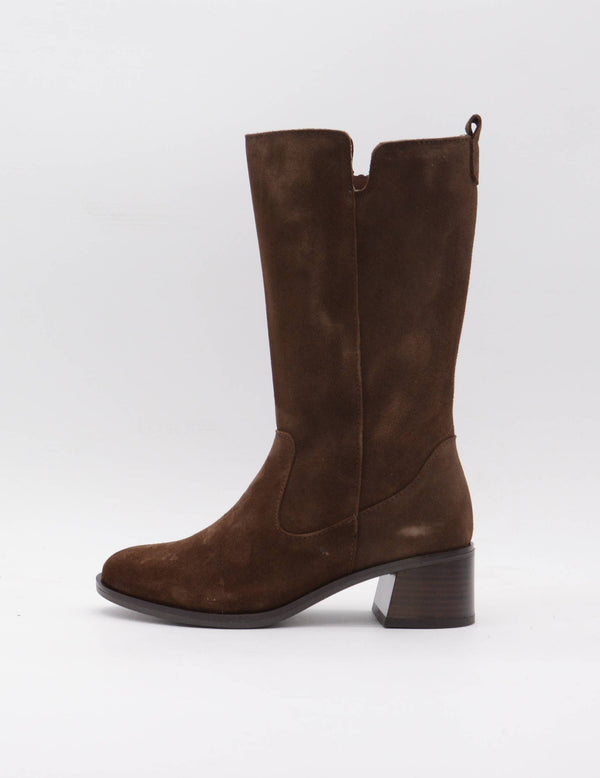 HEE 25783 BOTA SERRAJE MARRON TACON