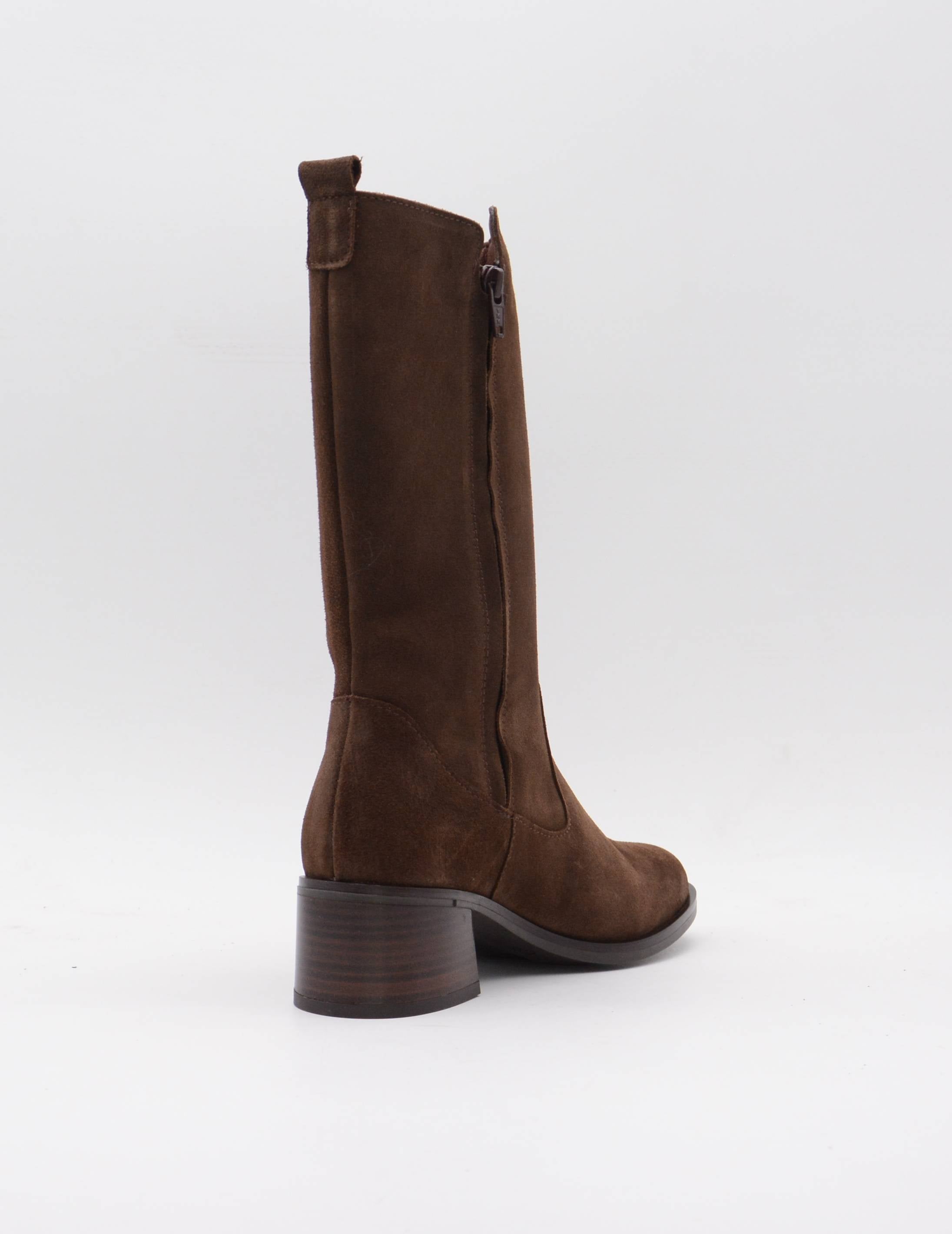 HEE 25783 BOTA SERRAJE MARRON TACON
