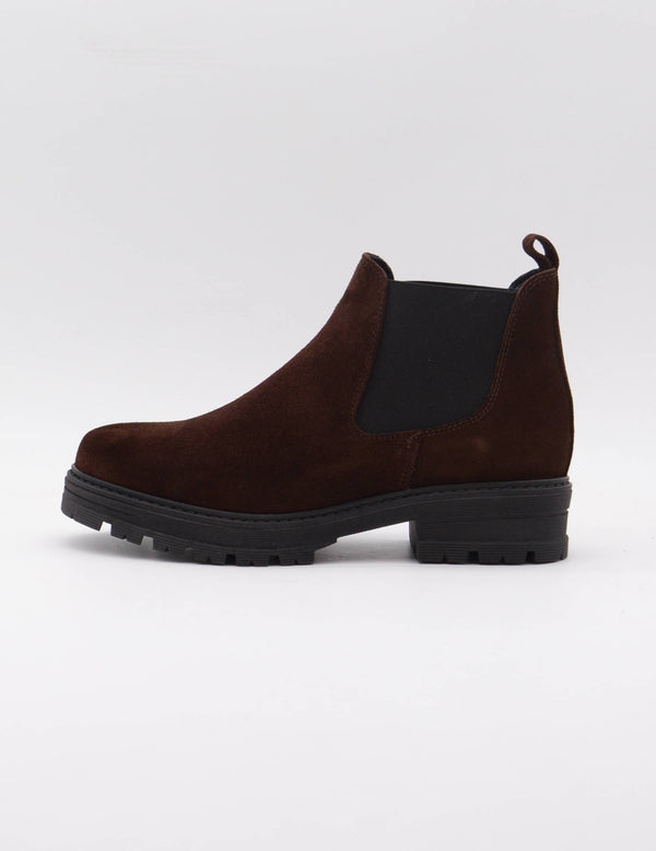 HEE 25862 BOTIN ELASTICO SERRAJE MARRON