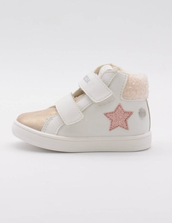 GIOSEPPO FOWLER BOTIN VELCROS ESTRELLA BLANCO