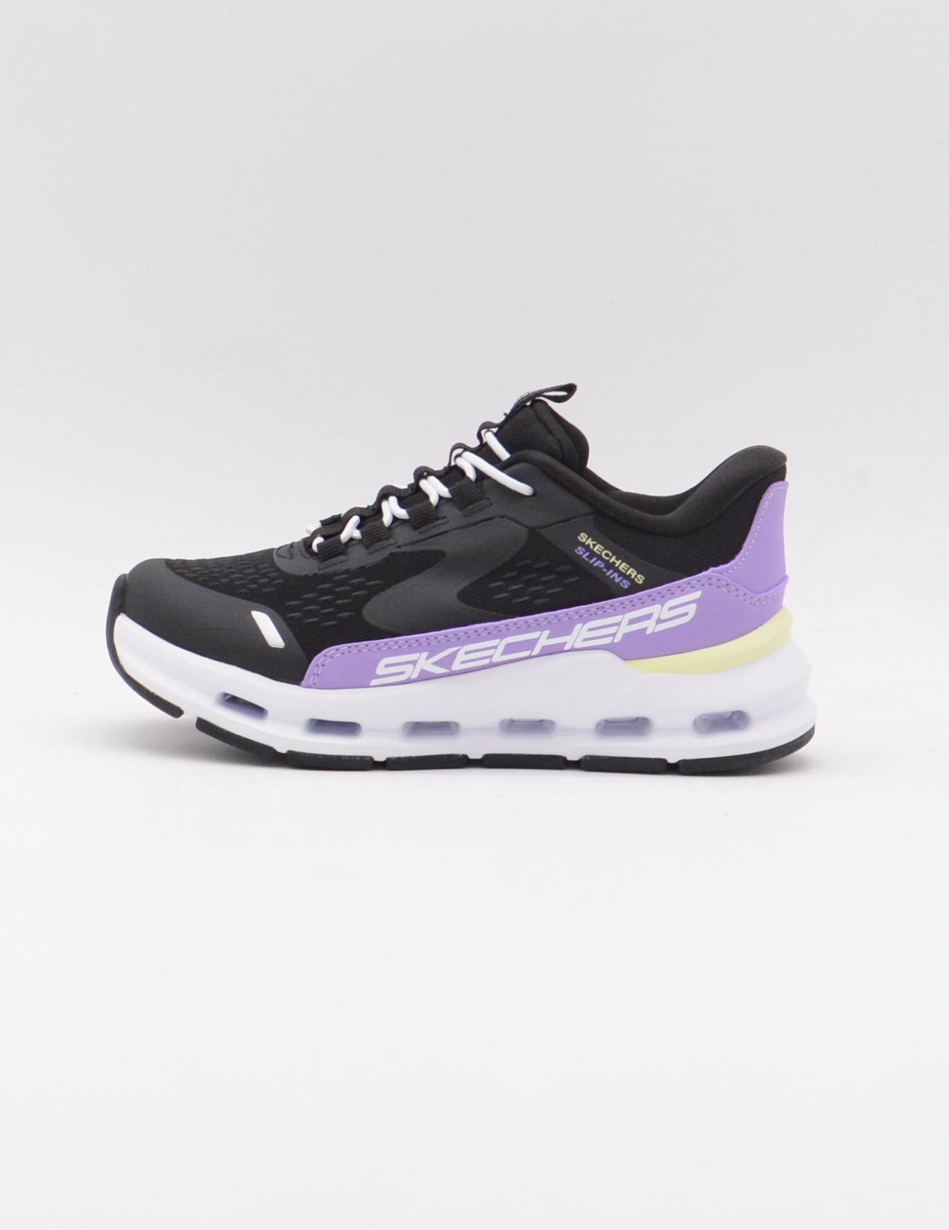 SKECHERS 303654L Skechers Slip-ins: Glide-Step - Vista Lane NEGRO/MORADO