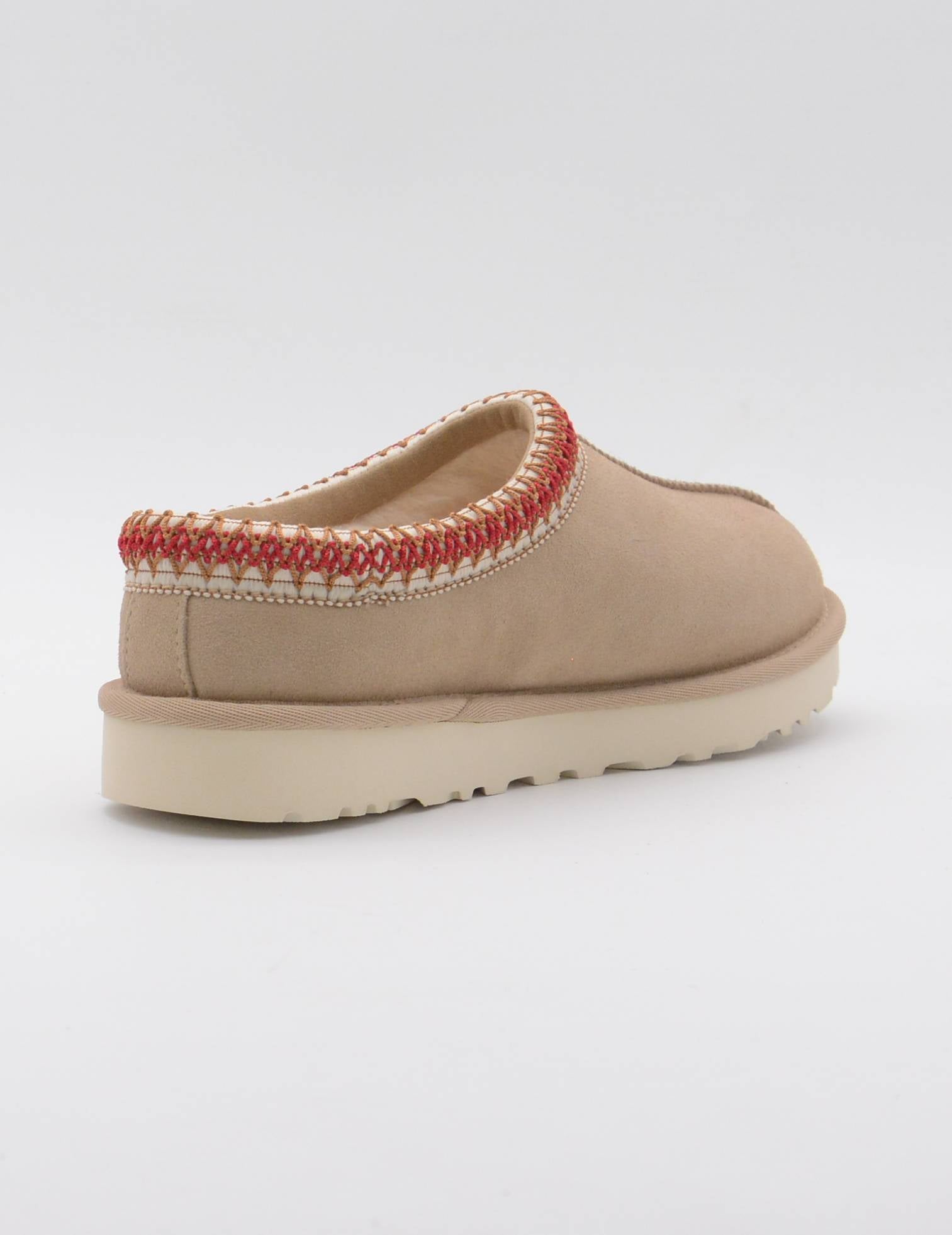 UGG TASMAN SAND / DARK CHERRY