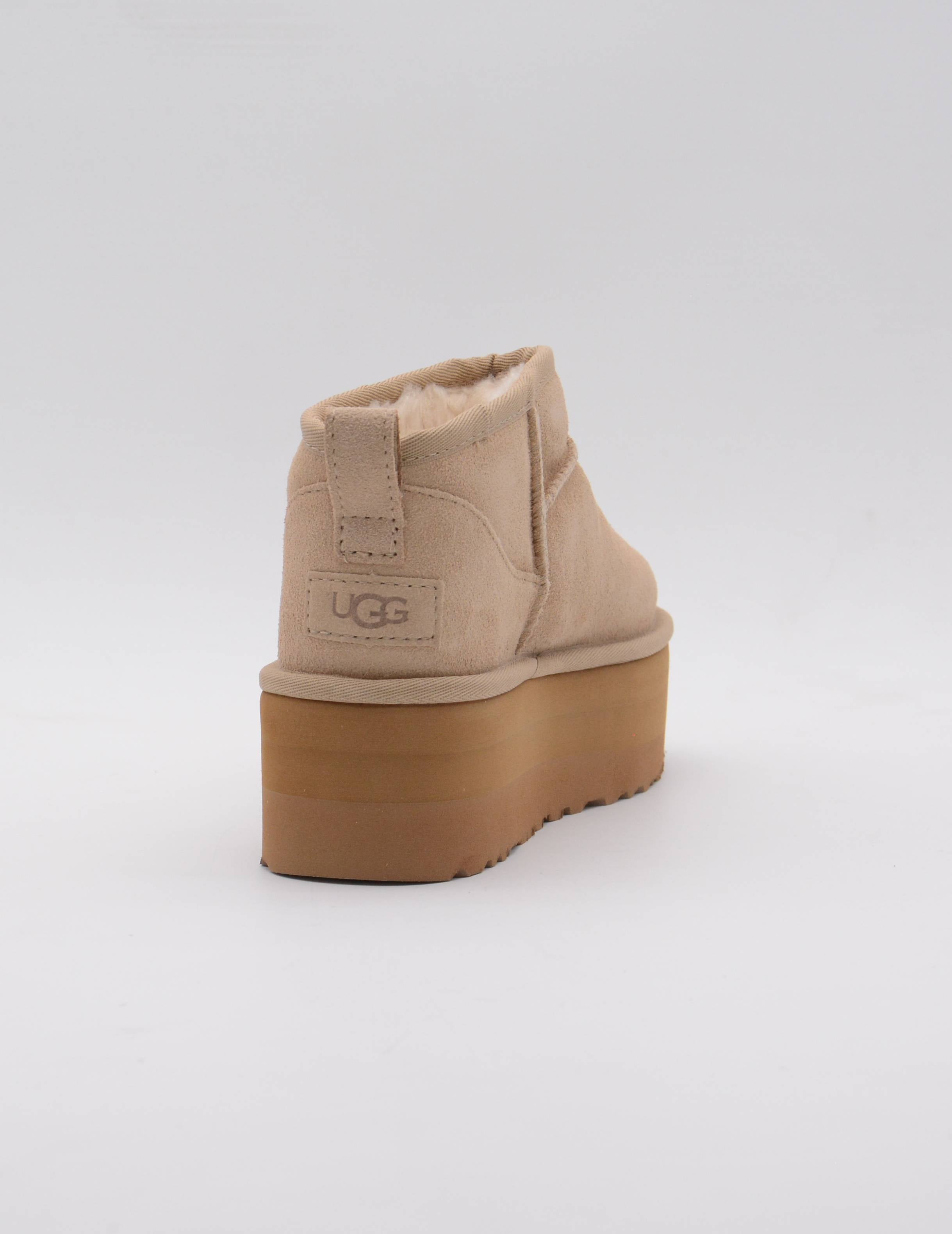 UGG 1135092 SAND ULTRA MINI PLATAFORMA