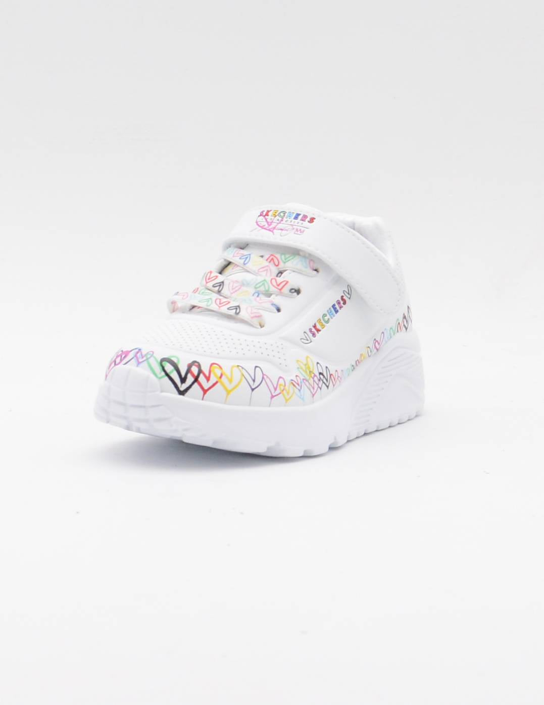 SKECHERS 314091L DEPORTIVO UNO LITE BLANCO CORAZONES