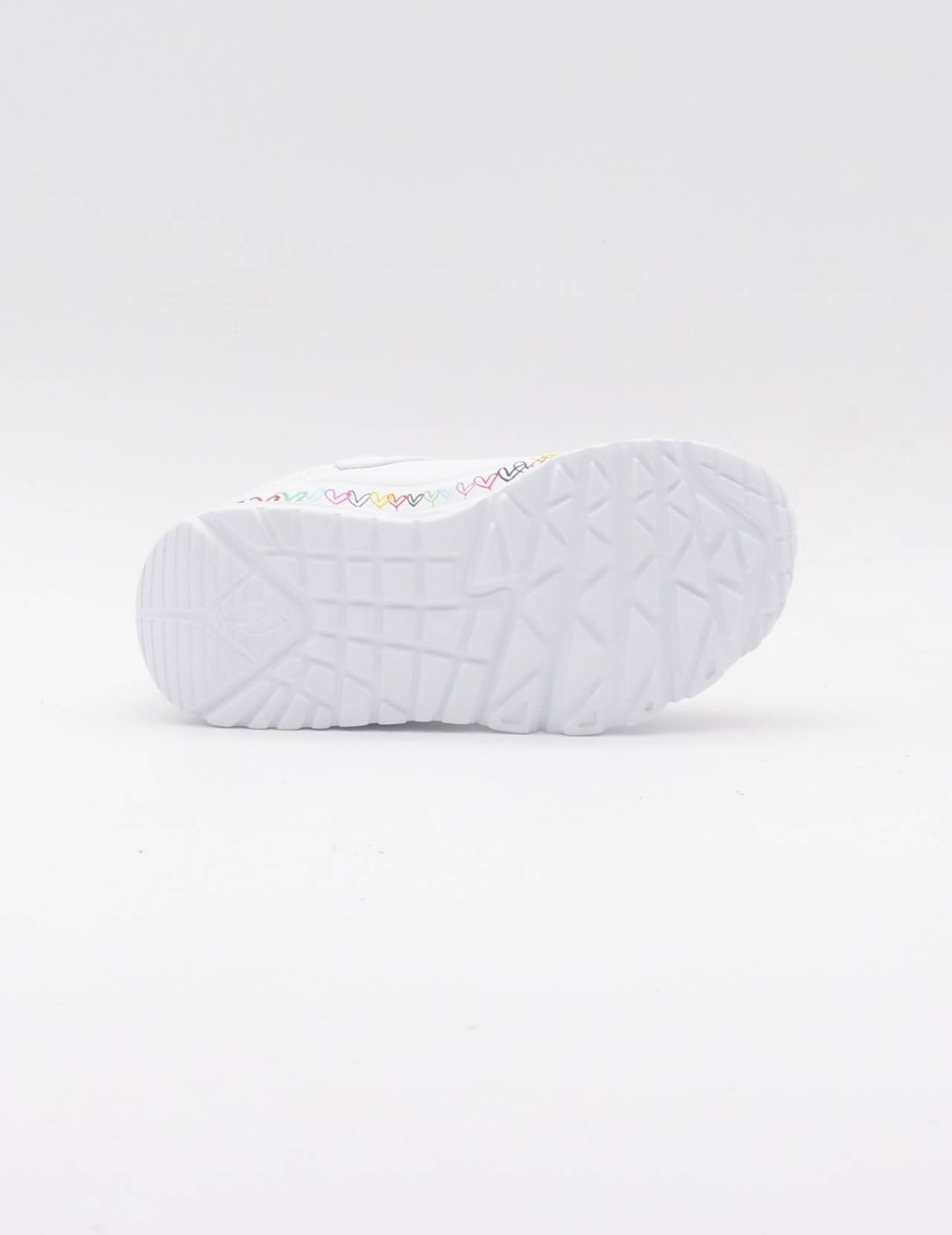 SKECHERS 314091L DEPORTIVO UNO LITE BLANCO CORAZONES