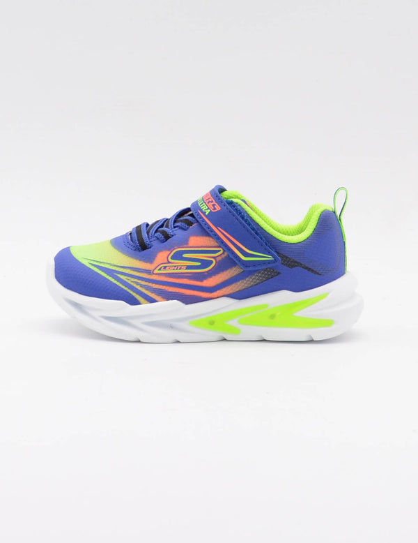 SKECHERS 400139N  S Lights: Flex-Glow Ultra NEGRO/LIMA