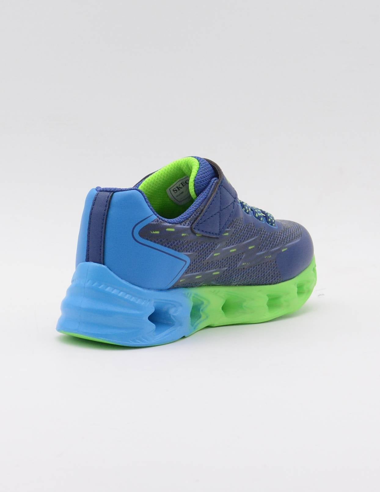 SKECHERS 400604L NVBL AZUL/VERDE