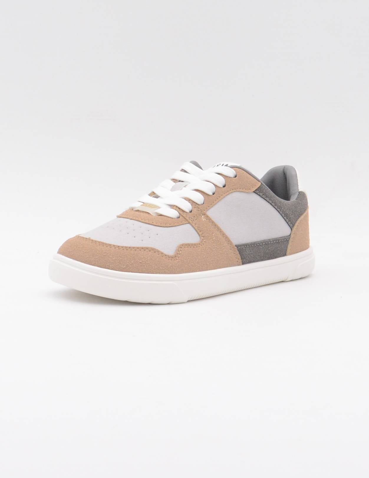 B&W 401007 DEPORTIVO BAREFOOT ANTE GRIS/TOSTADO