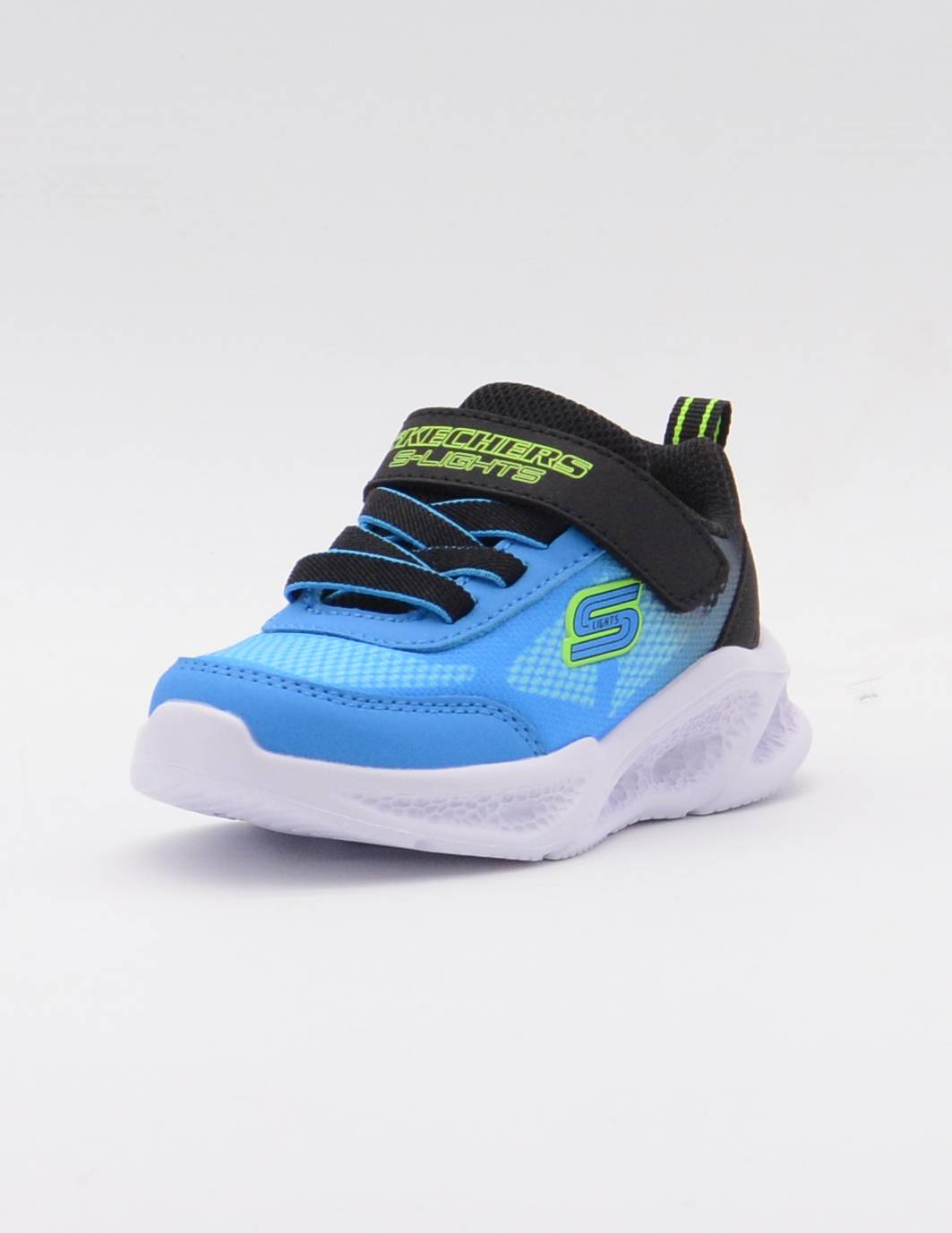 SKECHERS 401495N BKBL AZUL/VERDE