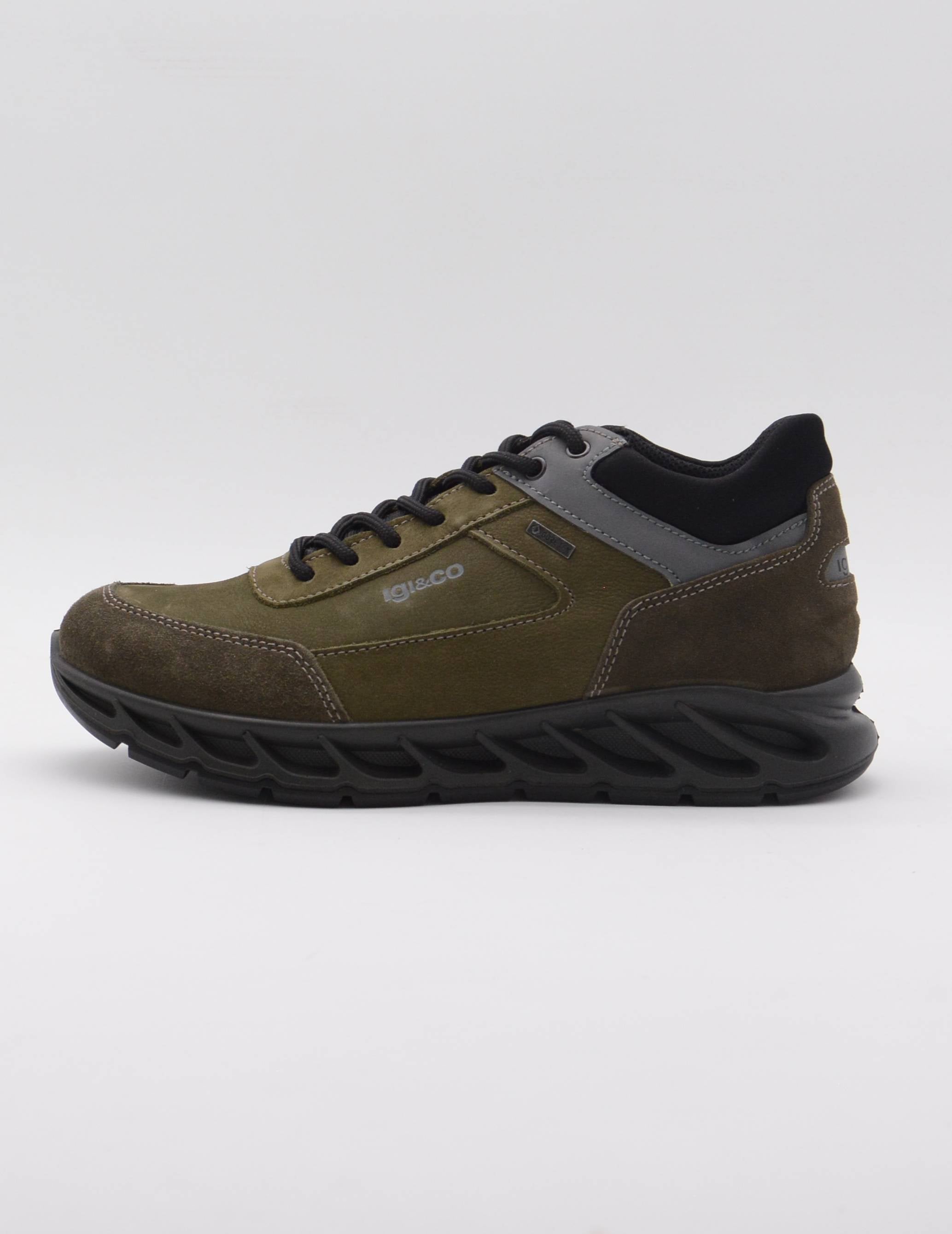 Igi&Co 6641511 deportivo abotinado goretex verde