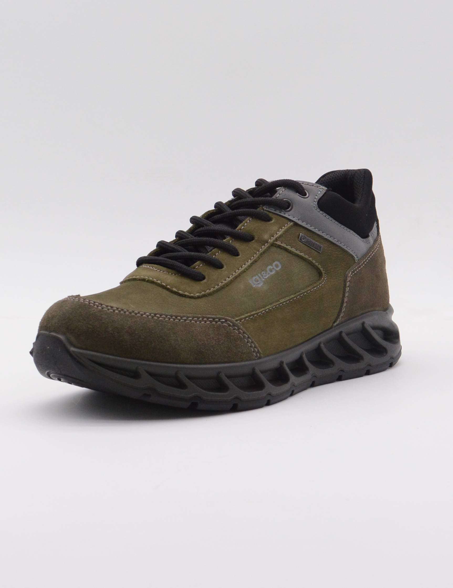 Igi&Co 6641511 deportivo abotinado goretex verde