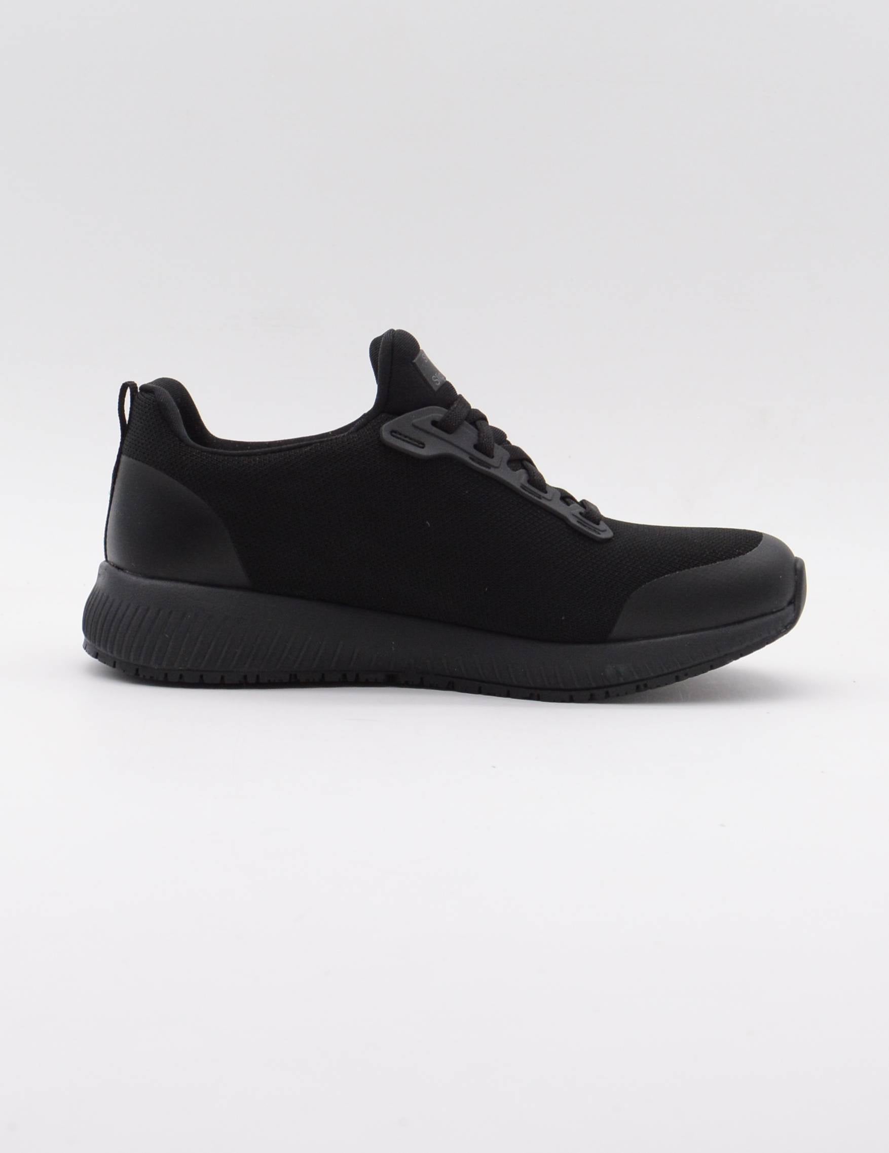 SKECHERS 77222EC Work: Squad SR NEGRO