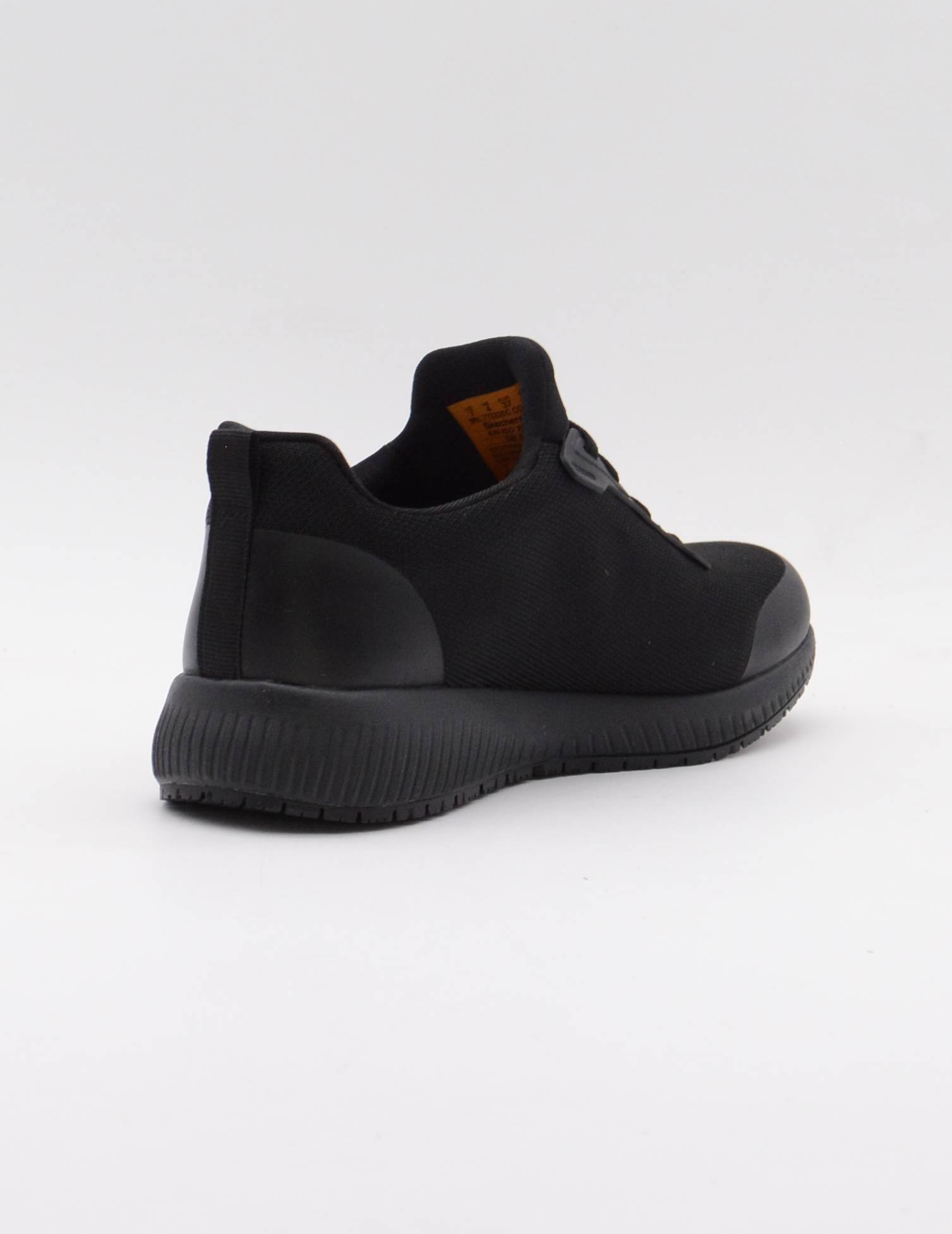 SKECHERS 77222EC Work: Squad SR NEGRO