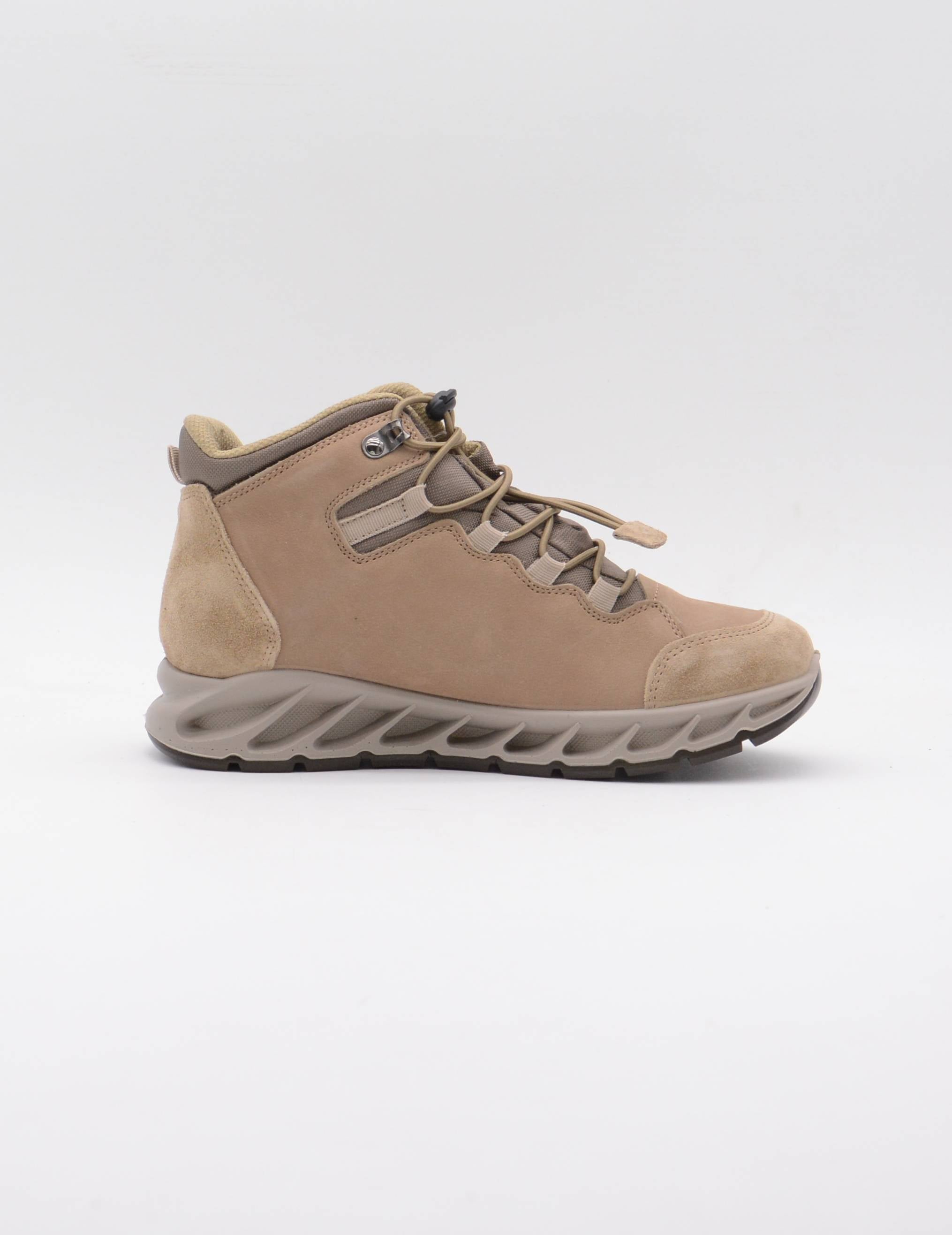 IGI&CO 8684222 Zapato deportivo con gore-tex para mujer beige con elástico