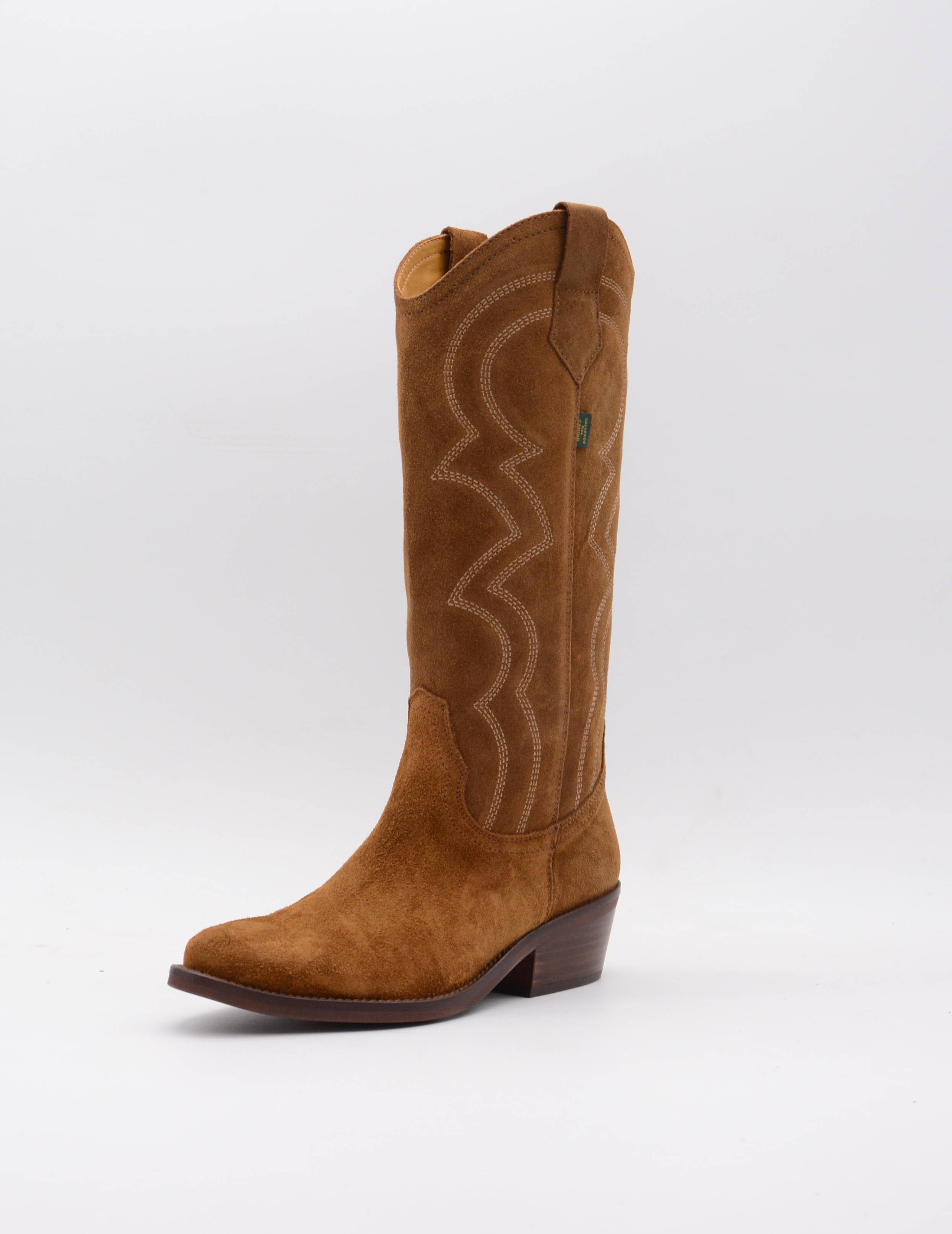 DAKOTA DKT87 CAMPERA ANTE CUERO PESPUNTES BEIGE