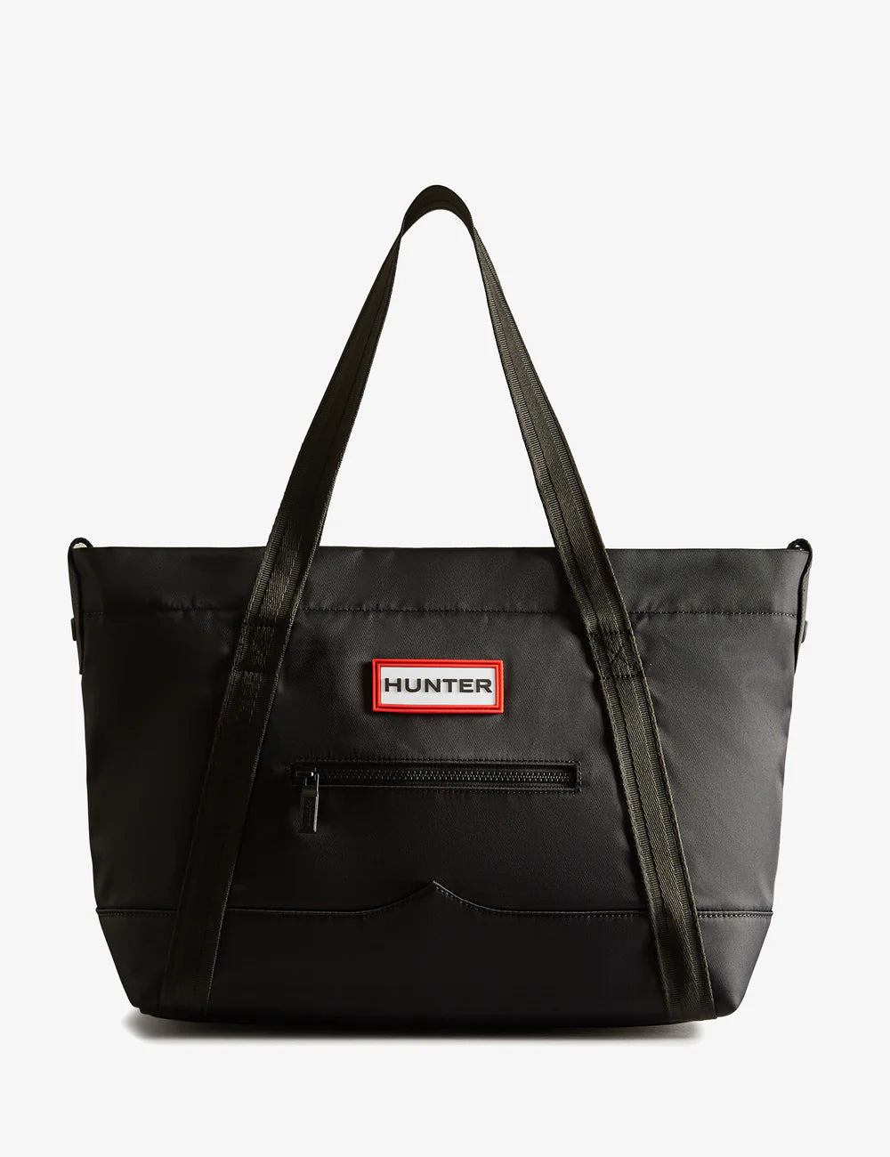 HUNTER  1201 BOLSO ORIGINAL NYLON TOTE MIDI NEGRO