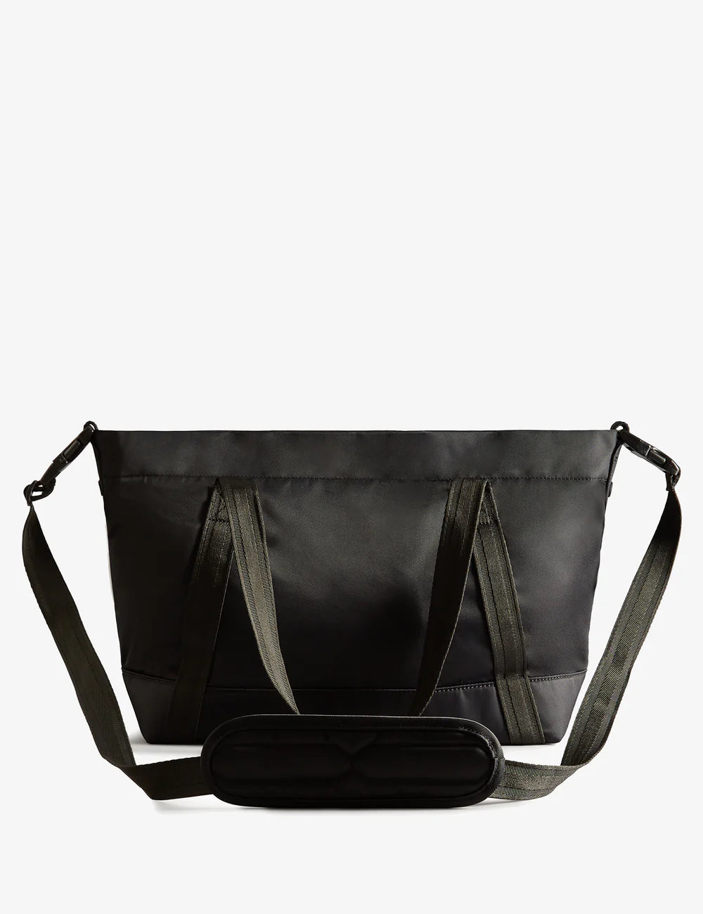 HUNTER  1201 BOLSO ORIGINAL NYLON TOTE MIDI NEGRO
