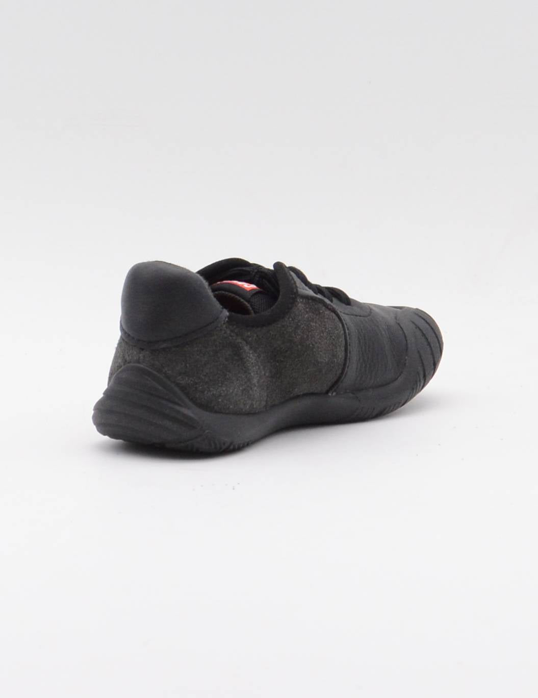 CAMPER K800651-001 Peu Path Sneakers de nobuk y piel NEGRO