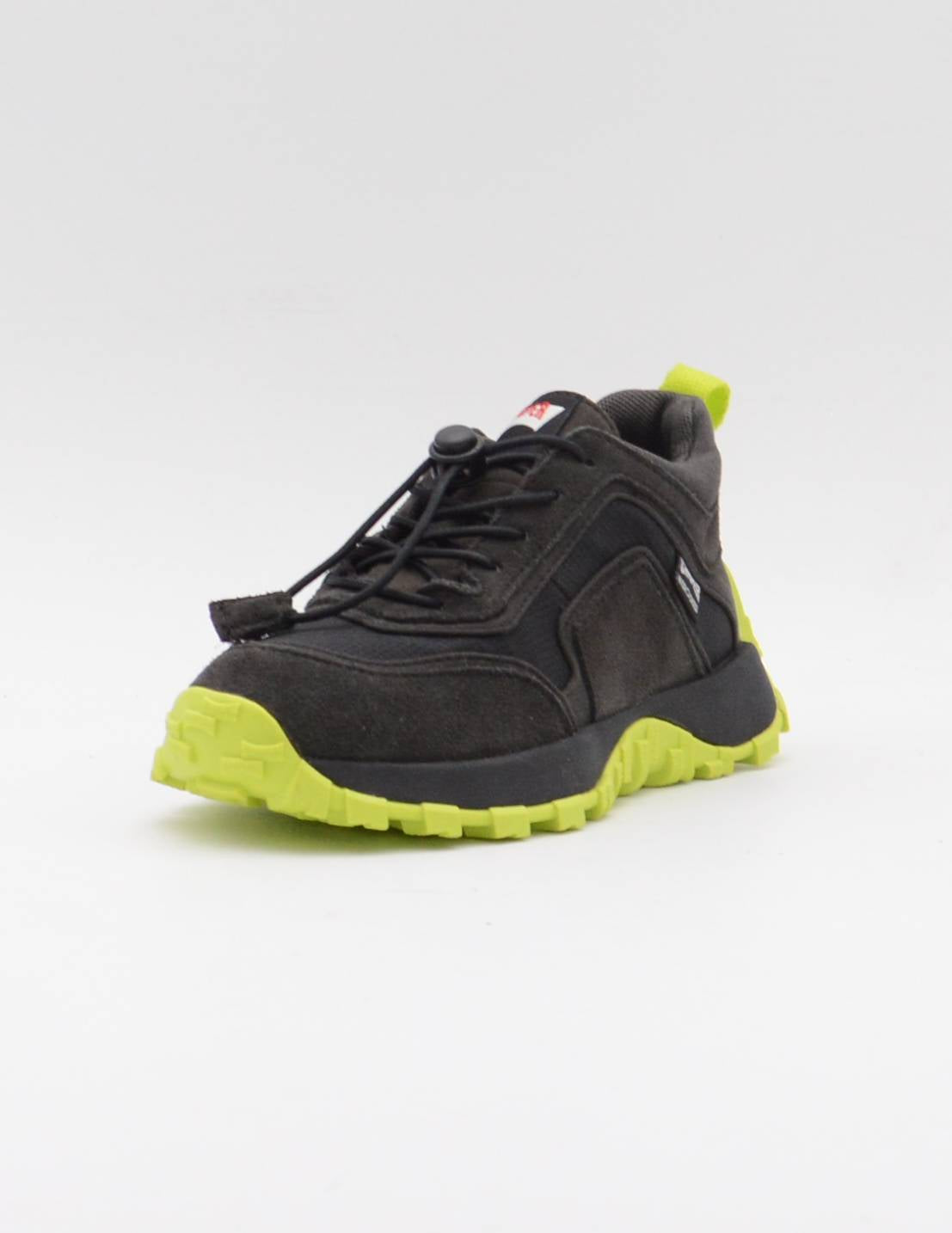 CAMPER K900359-004 Sneakers de tejido multicolor y nobuk Negro