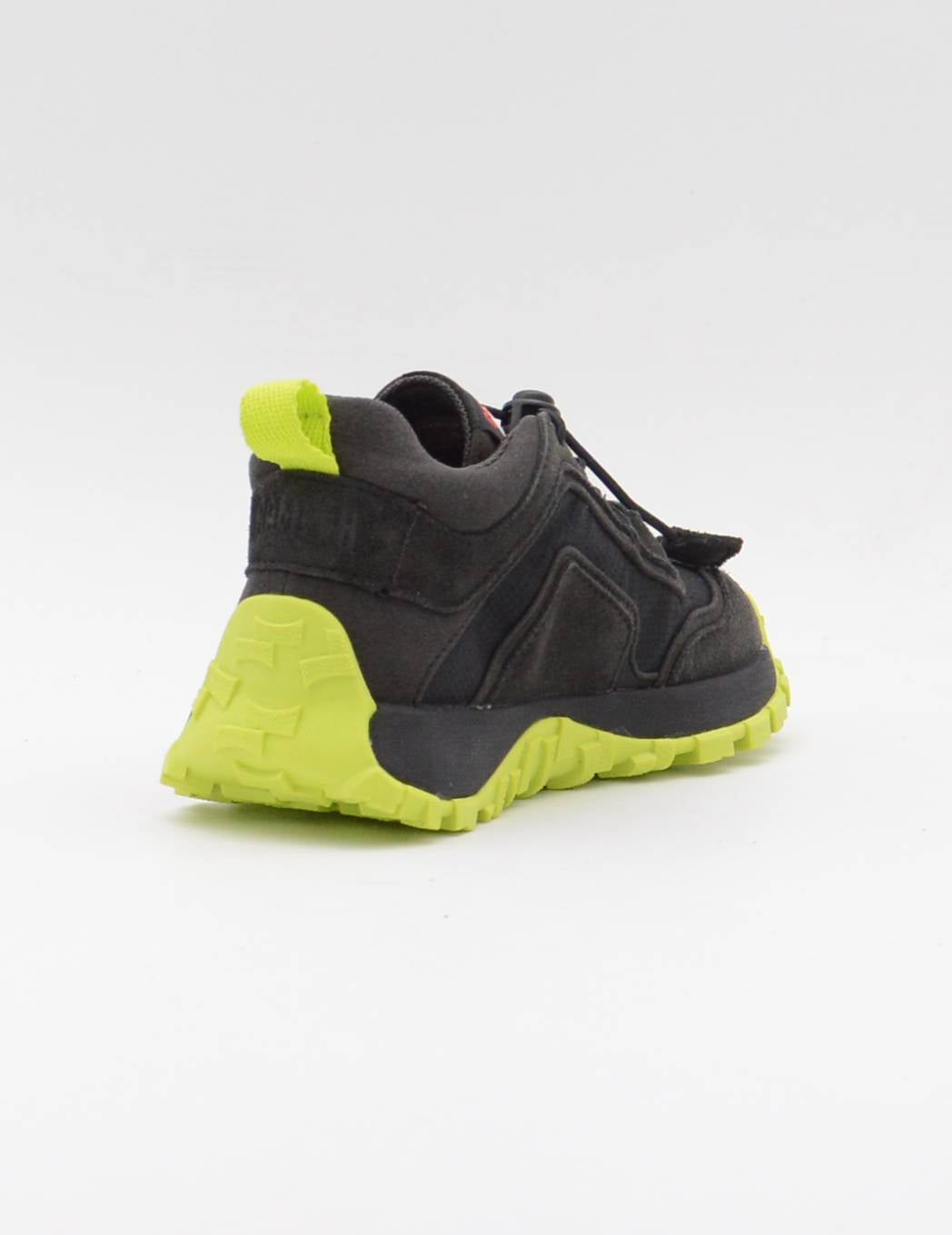 CAMPER K900359-004 Sneakers de tejido multicolor y nobuk Negro