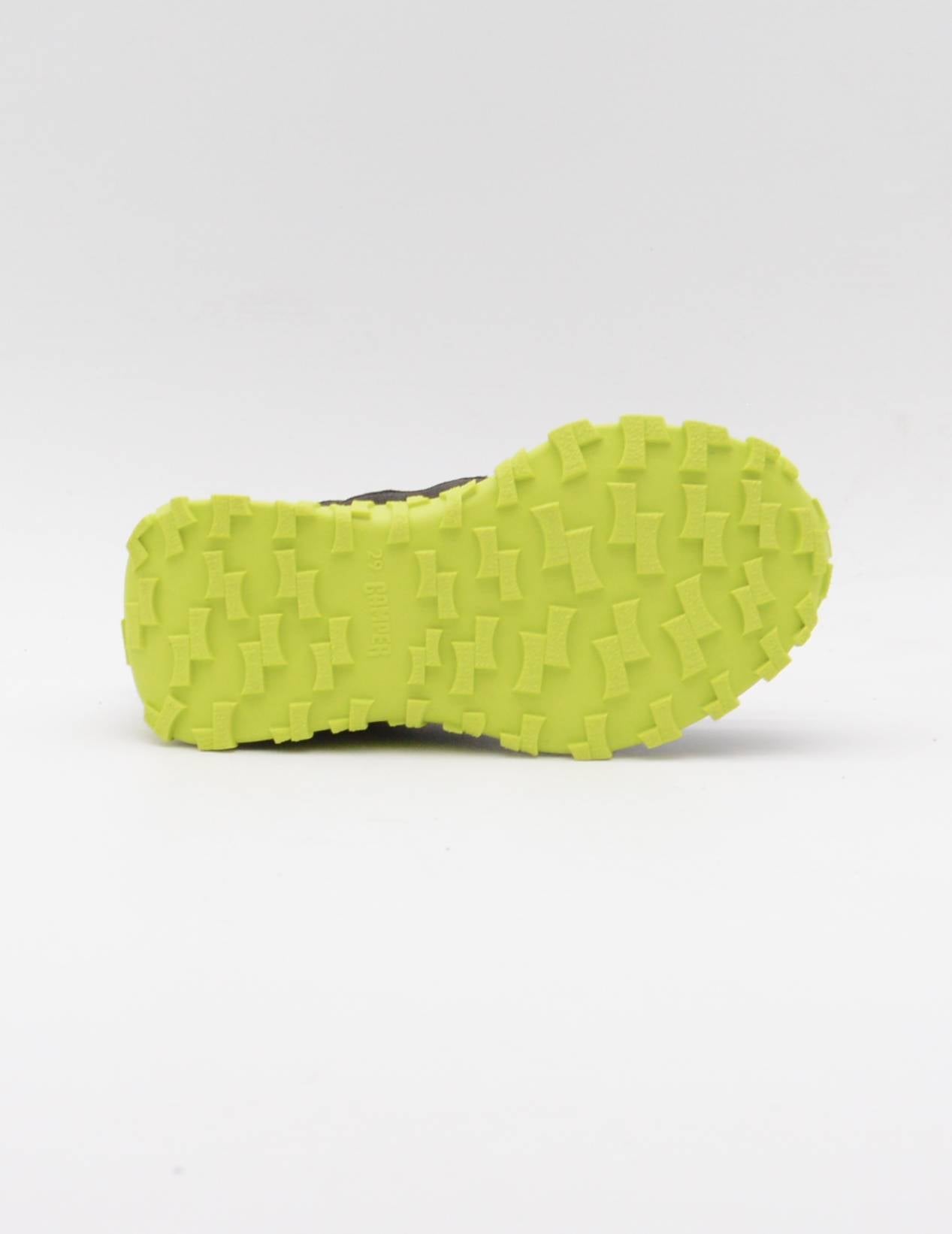 CAMPER K900359-004 Sneakers de tejido multicolor y nobuk Negro