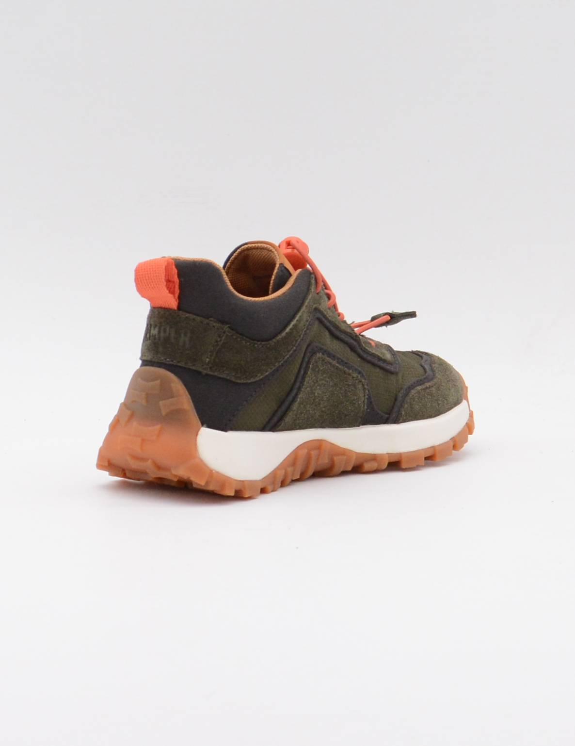 CAMPER K900359-005 Sneakers de tejido multicolor y nobuk VERDE