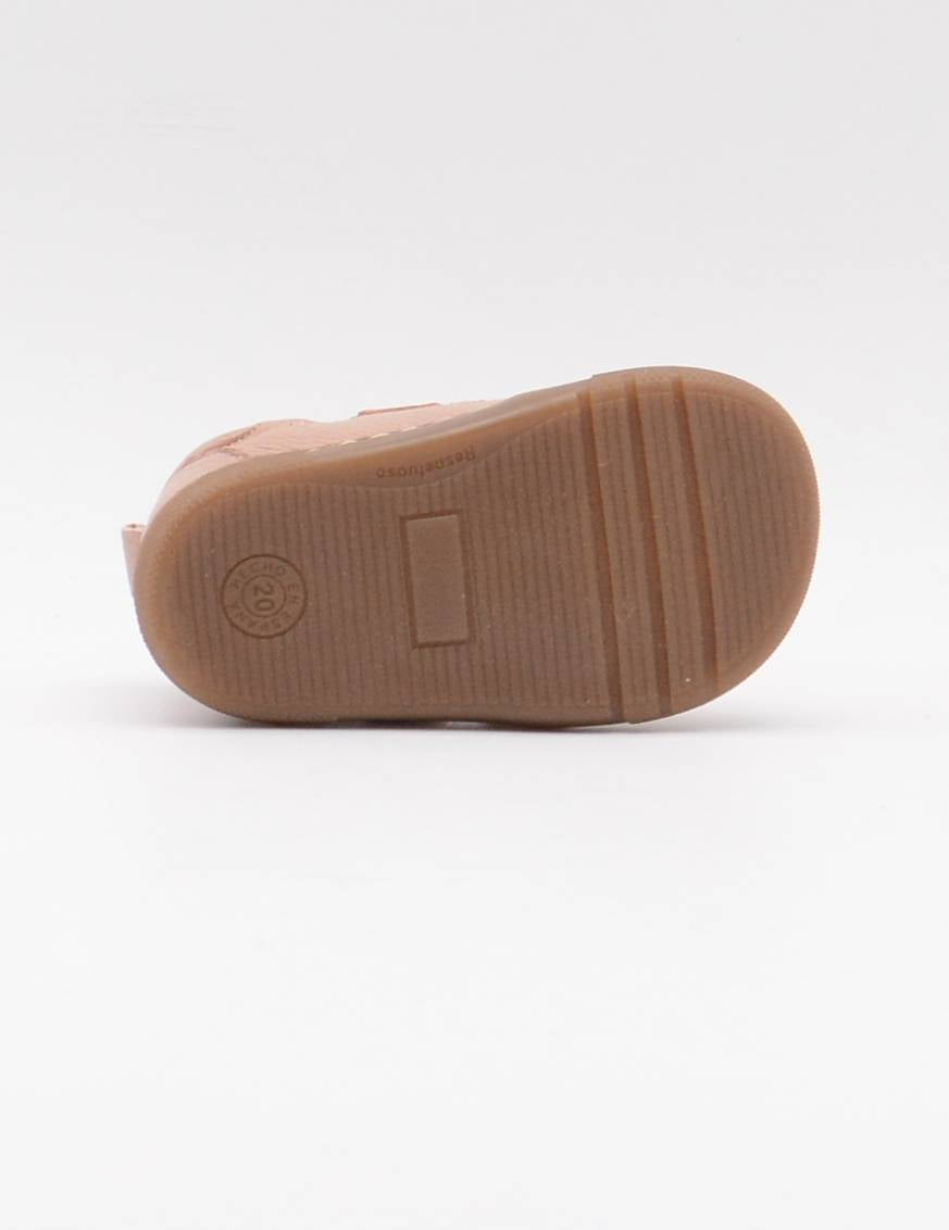 REP-18 DEPORTIVO VELCROS ROSA BAREFOOT