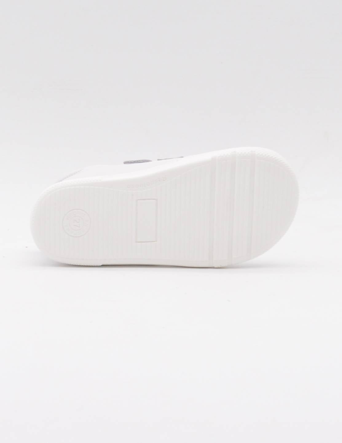 REP-35 DEPORTIVO VELCROS BLANCO BAREFOOT