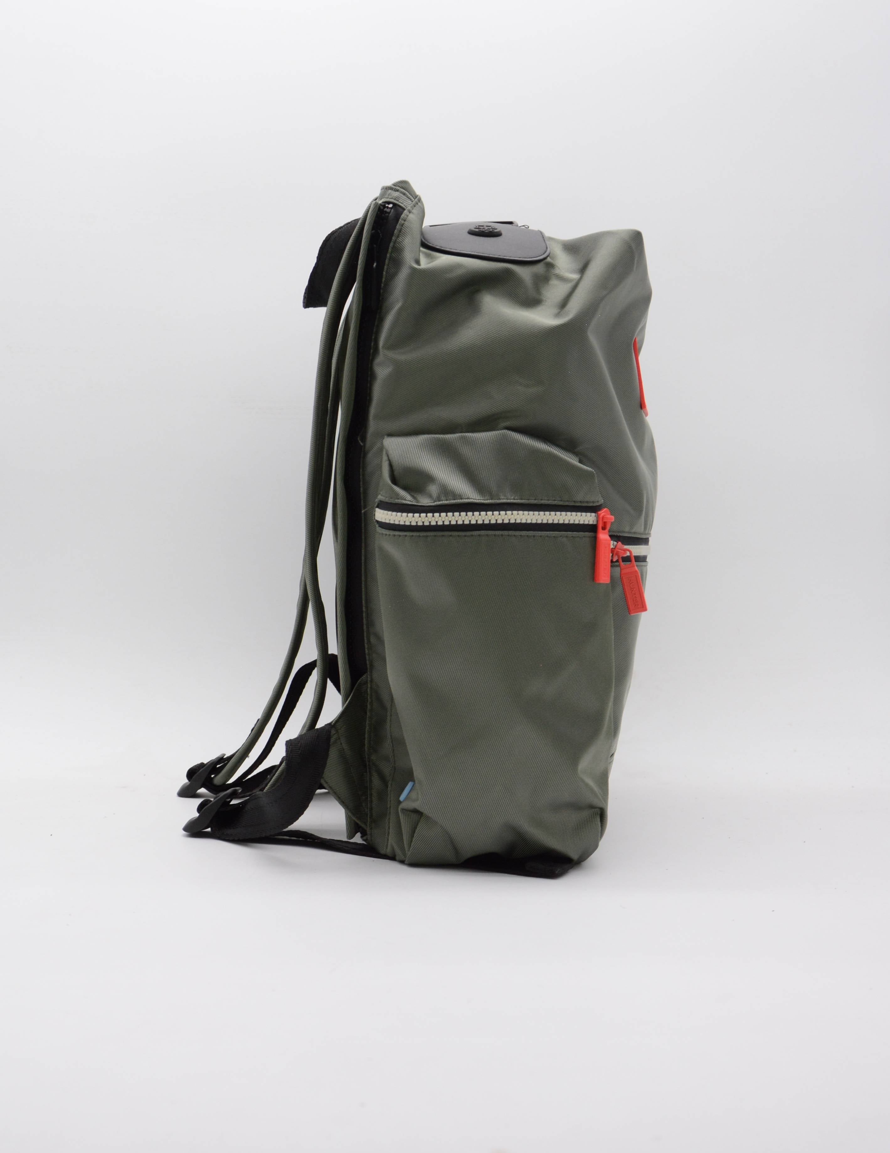 HUNTER 6017ACD MOCHILA ORIGINAL NAILON TOPCLIP DARK OLIVE