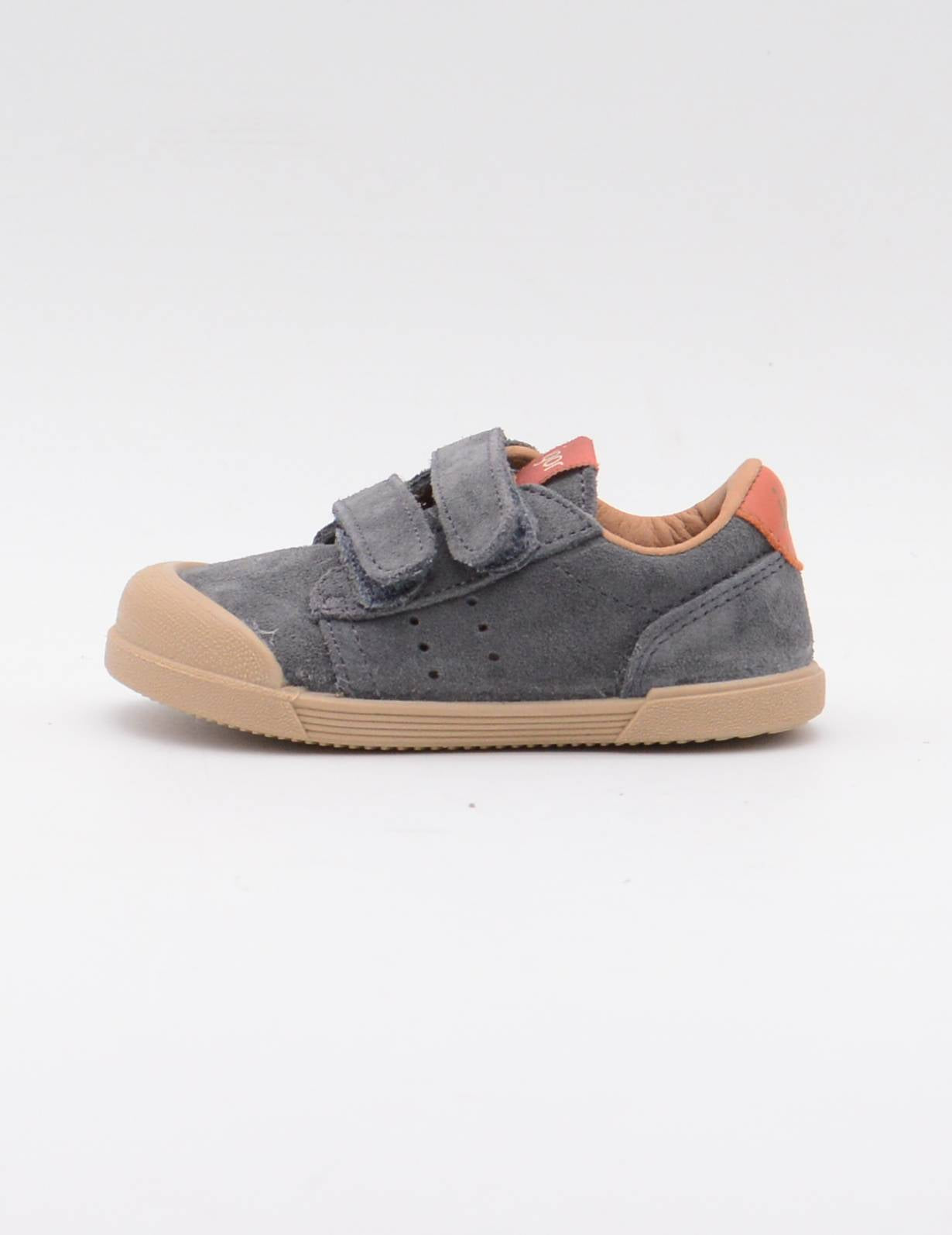 IGOR TENNIS SUEDE GRIS AZUL W10341