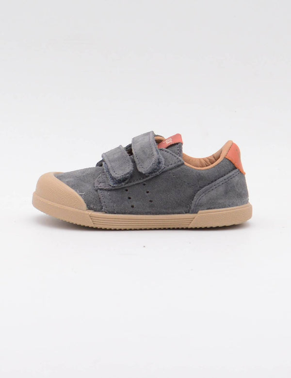 IGOR TENNIS SUEDE GRIS AZUL W10341